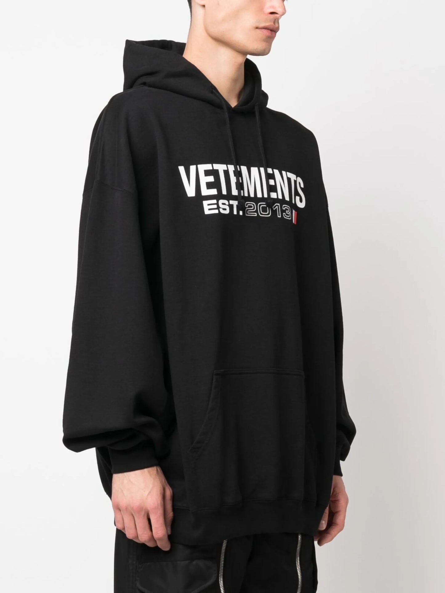 logo-print hoodie