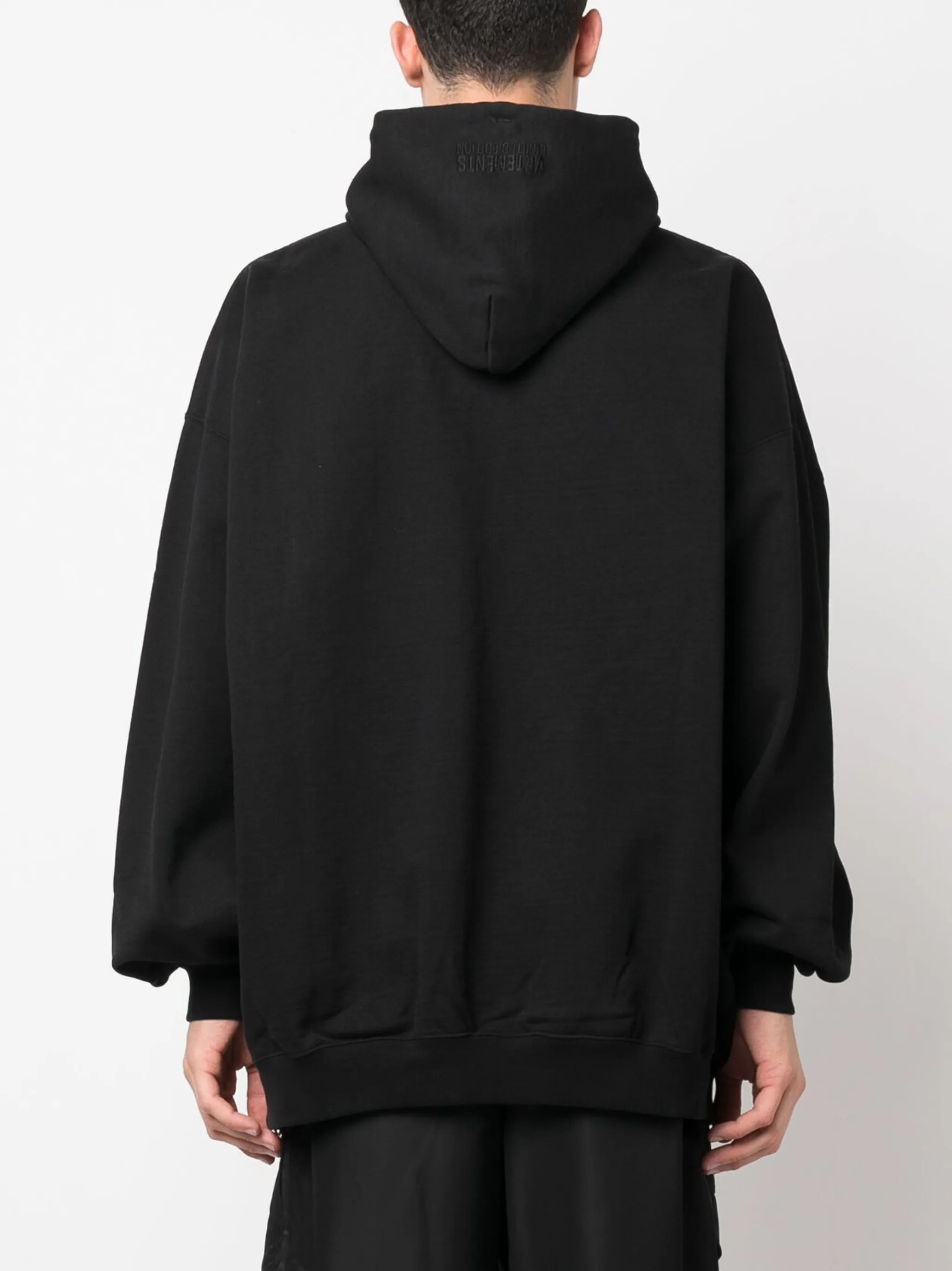 logo-print hoodie