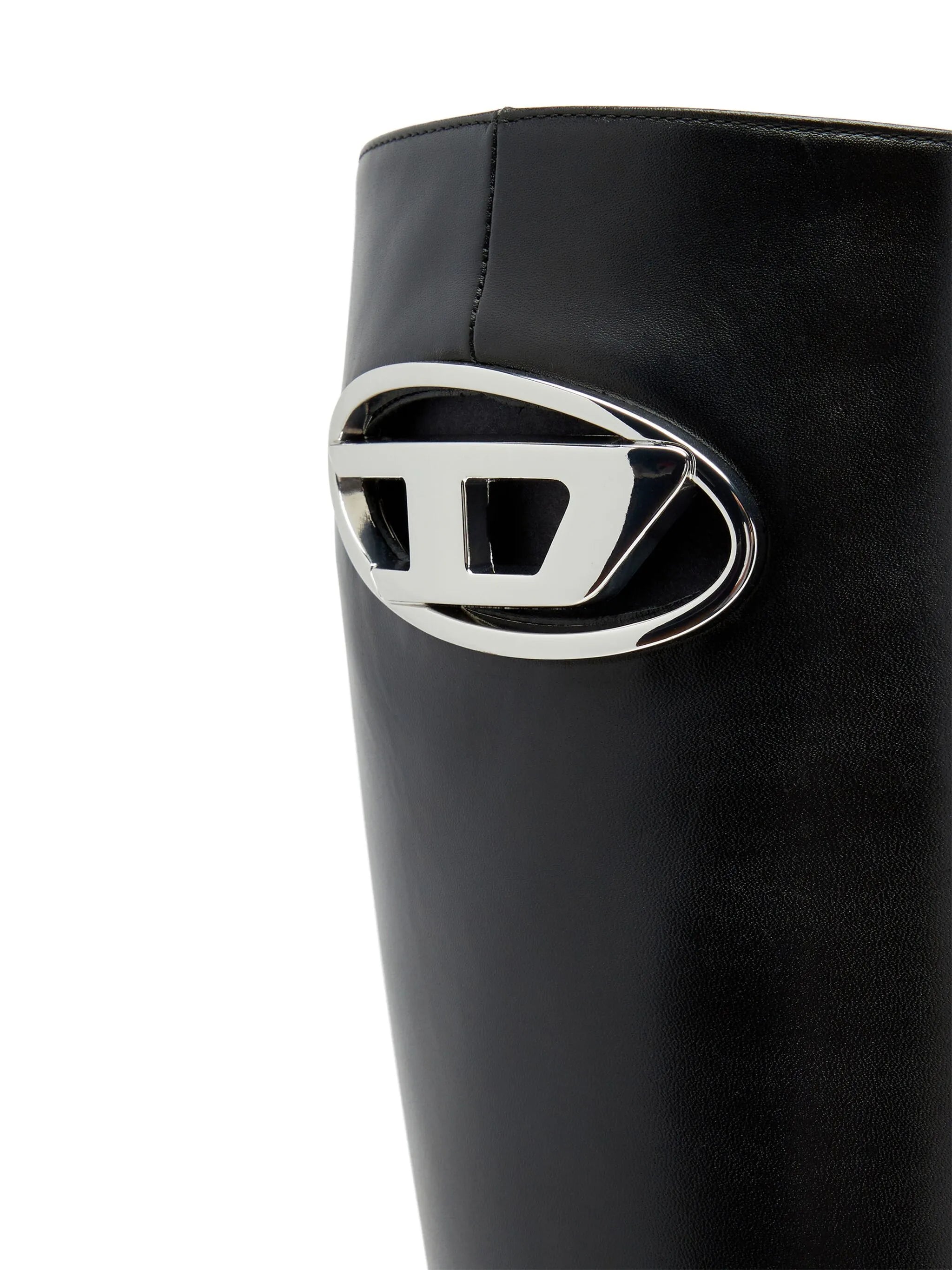 D-Venus logo-plaque leather boots