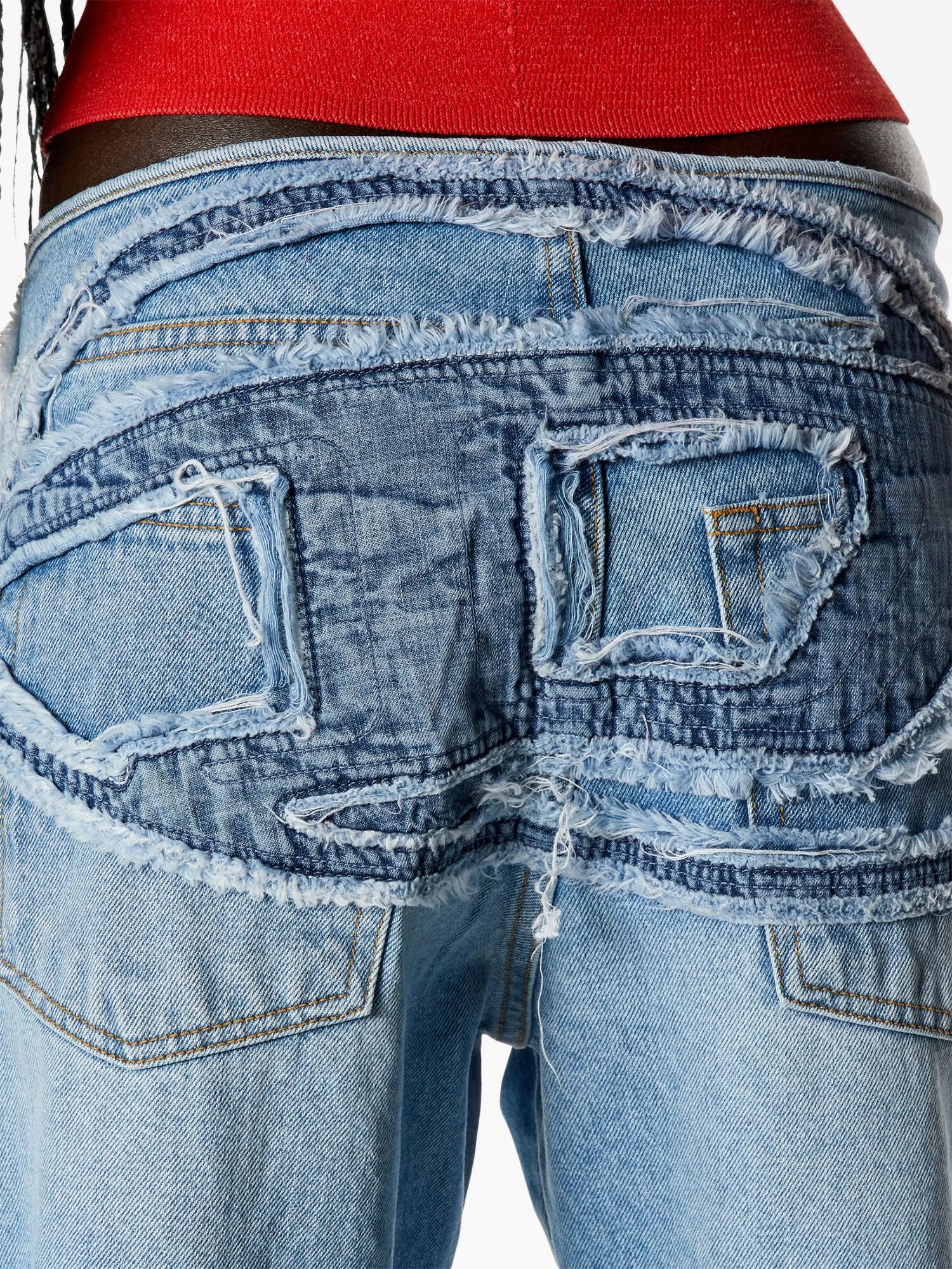 D-Ark 0HLAC straight-leg jeans