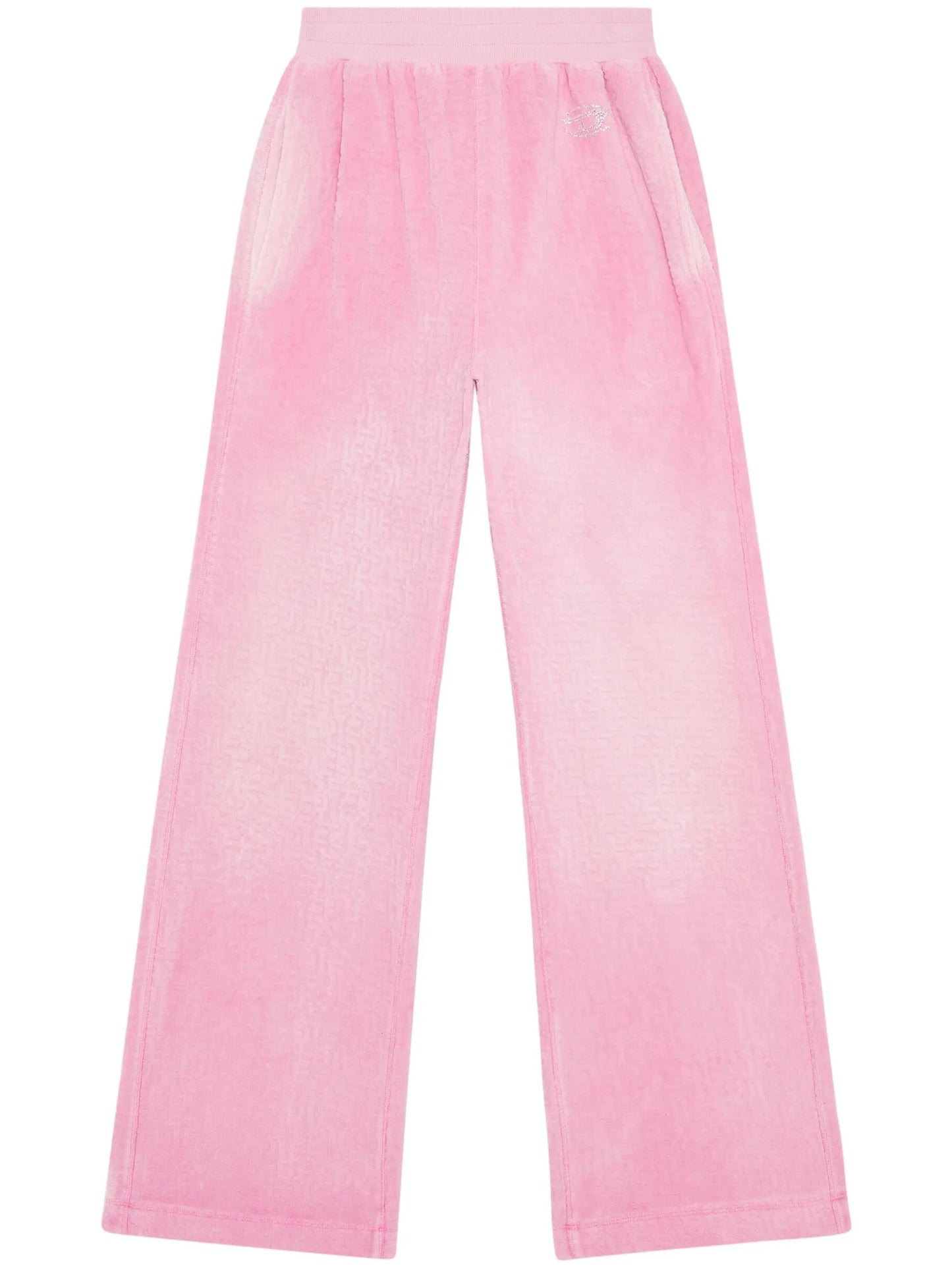 P-Muse textured monogram palazzo pants