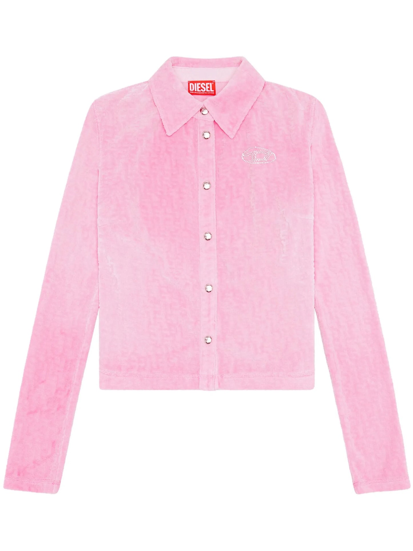 T-Amuse monogram chenille shirt