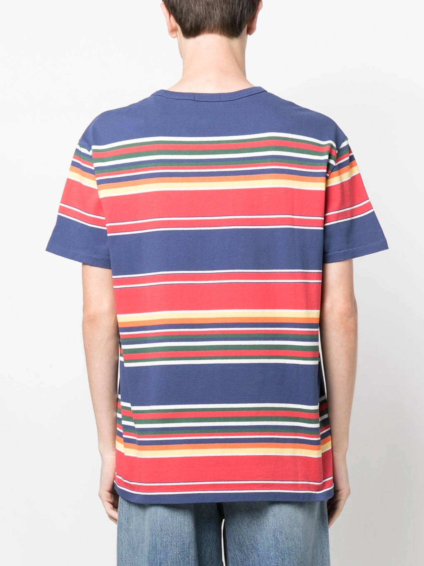 striped cotton T-shirt
