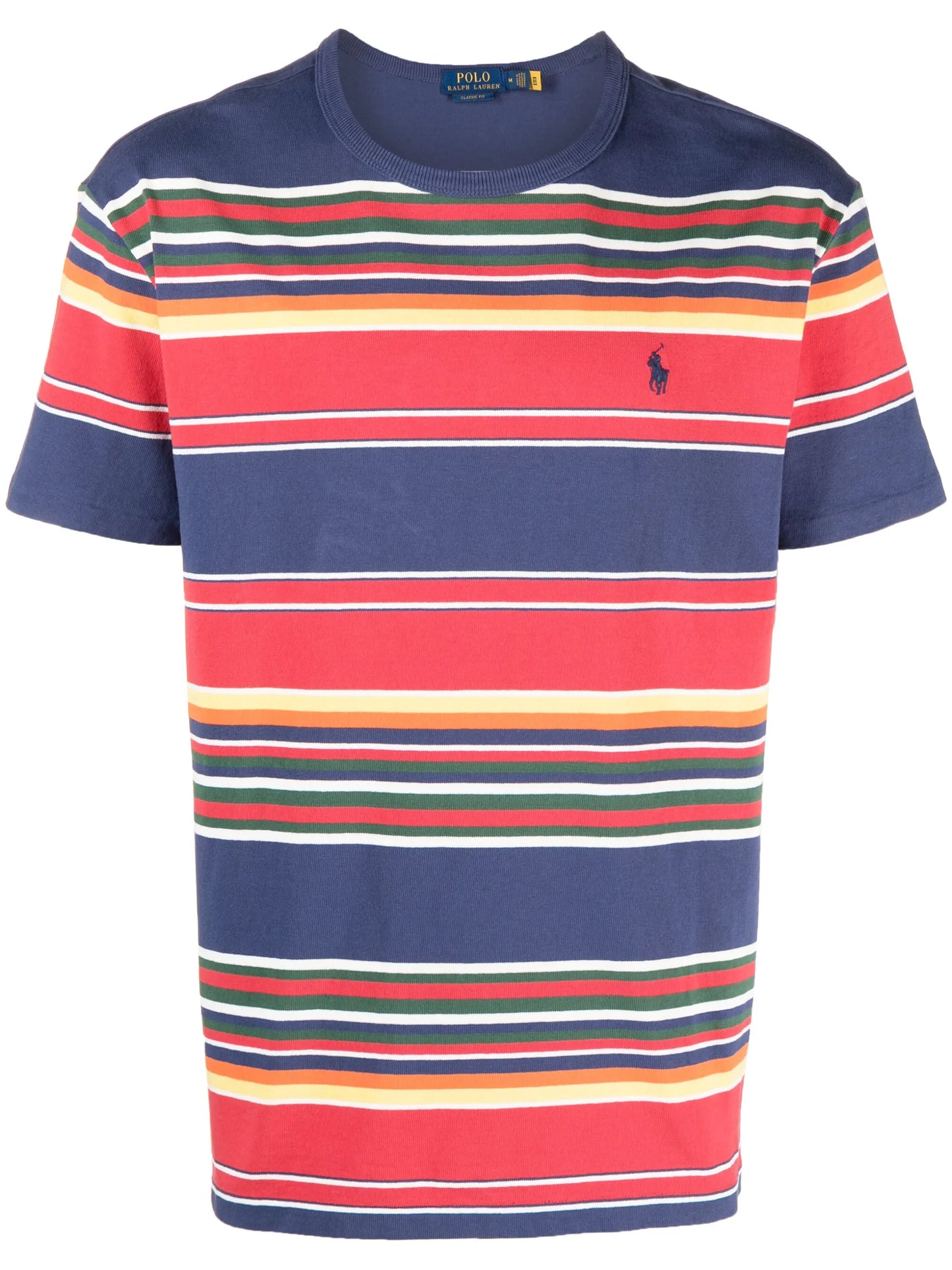 striped cotton T-shirt