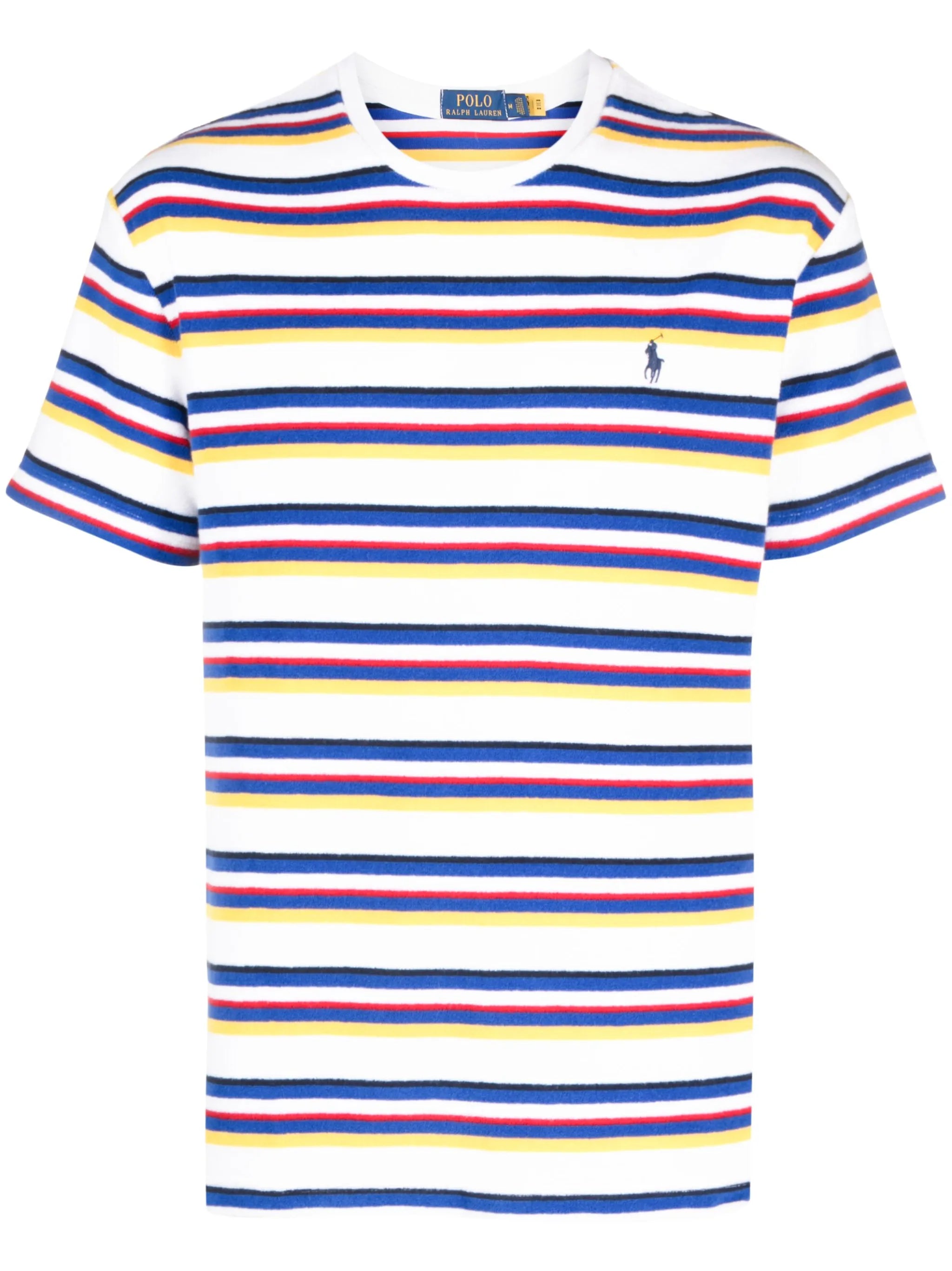 striped terry-cloth T-shirt