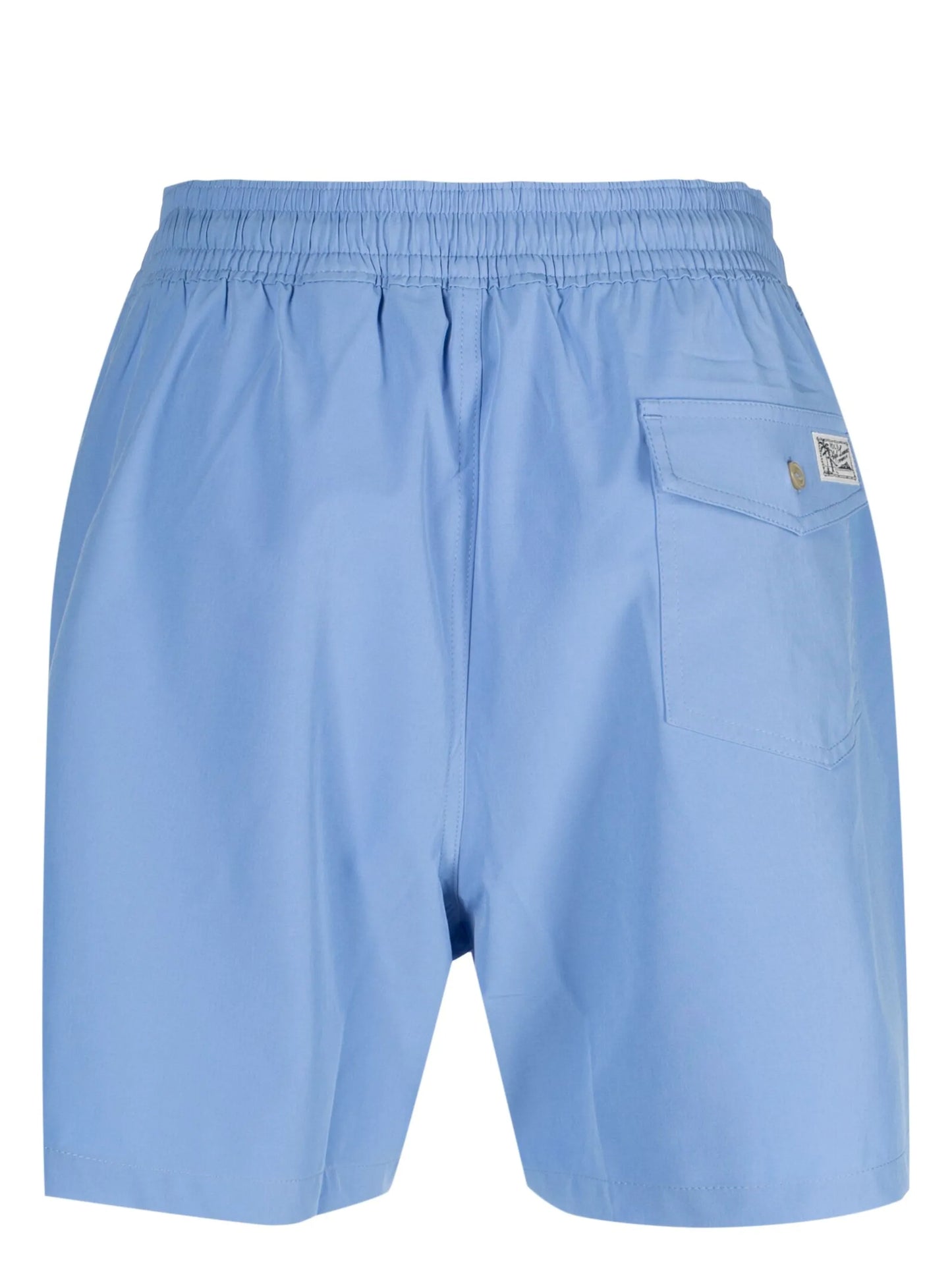 logo-patch swim shorts