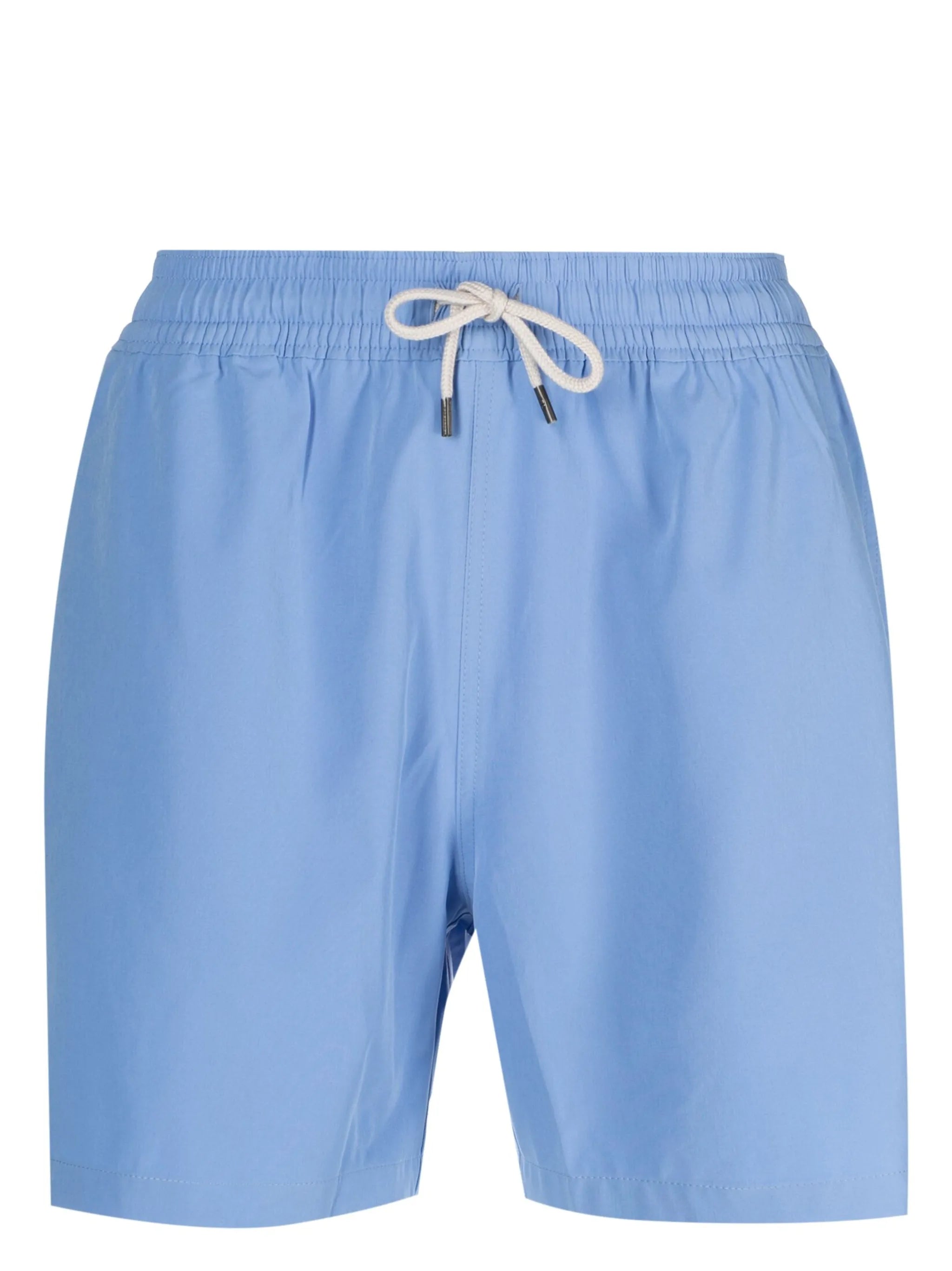 logo-patch swim shorts