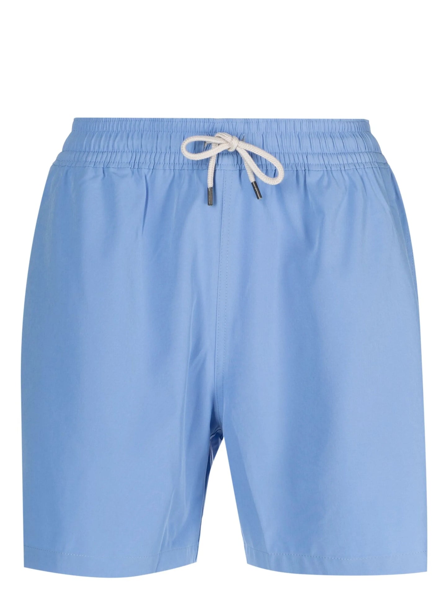 logo-patch swim shorts