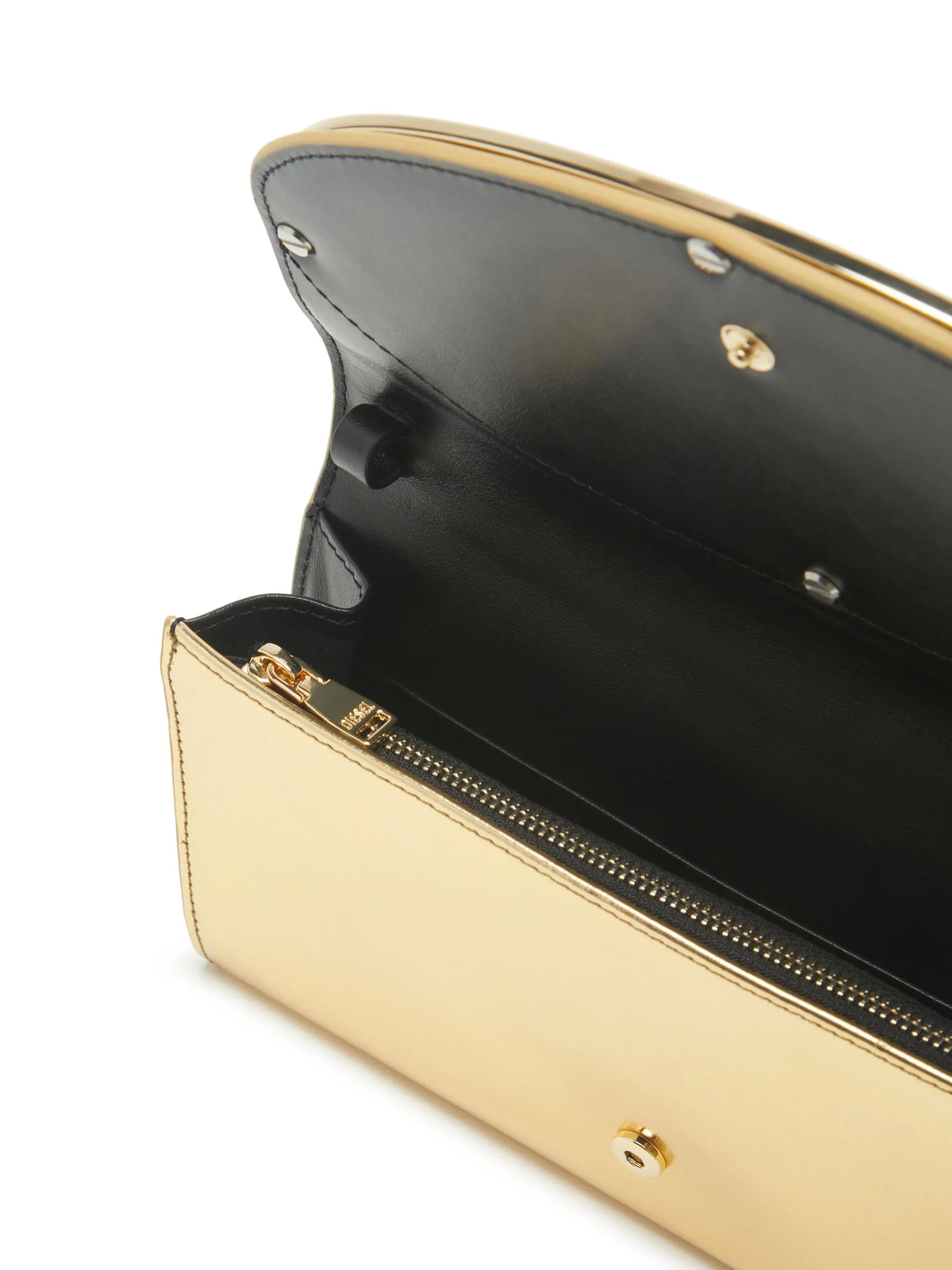 Long XXL zipped leather wallet