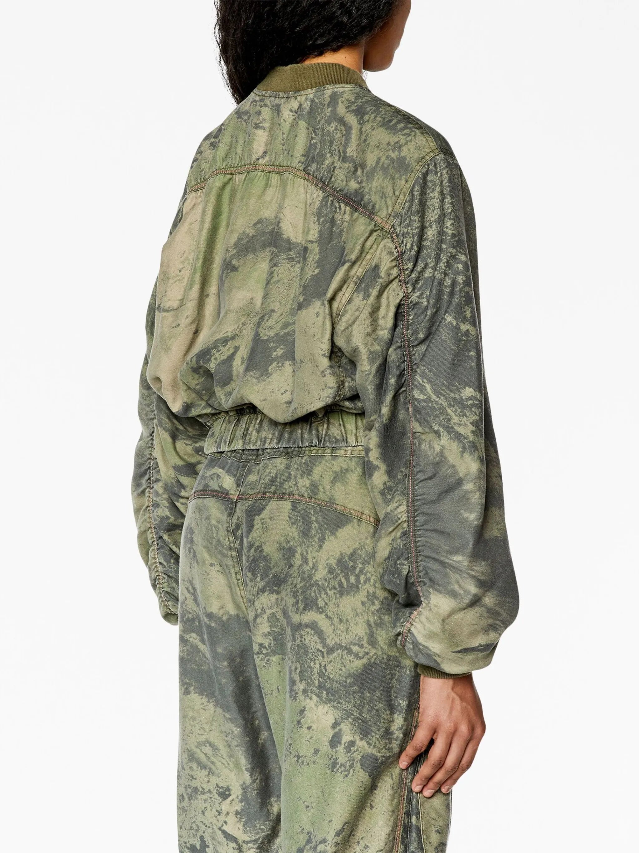 G-Khlo-Cmf planet-print bomber jacket