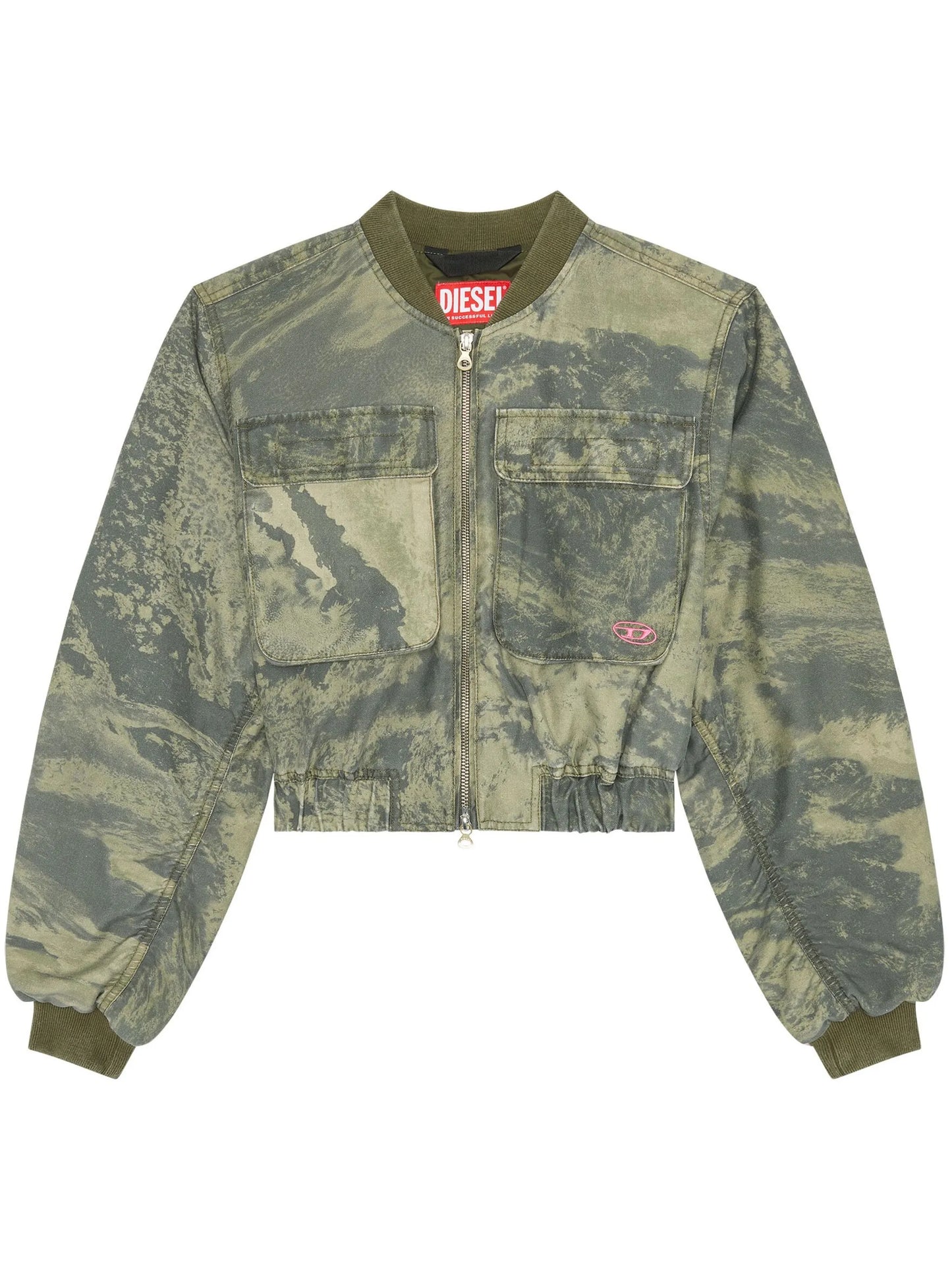 G-Khlo-Cmf planet-print bomber jacket