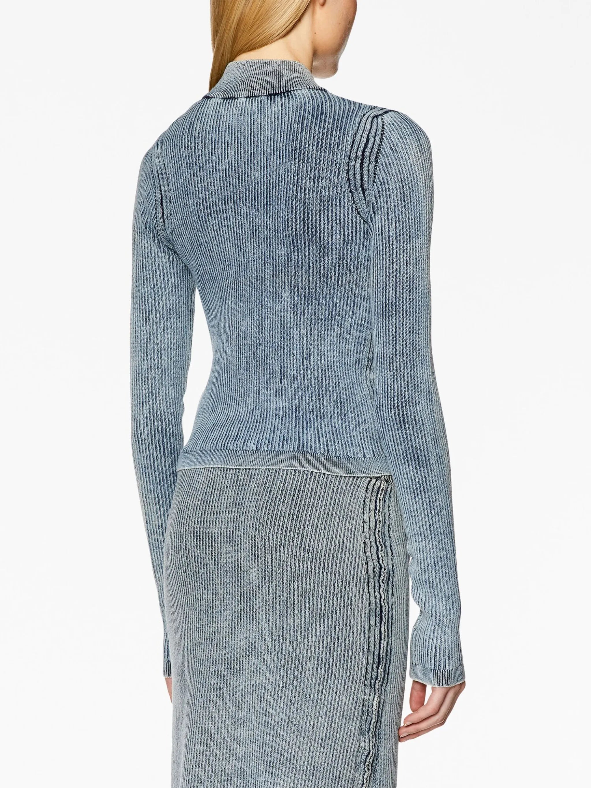 M-Anafi high-neck ribbed jumper