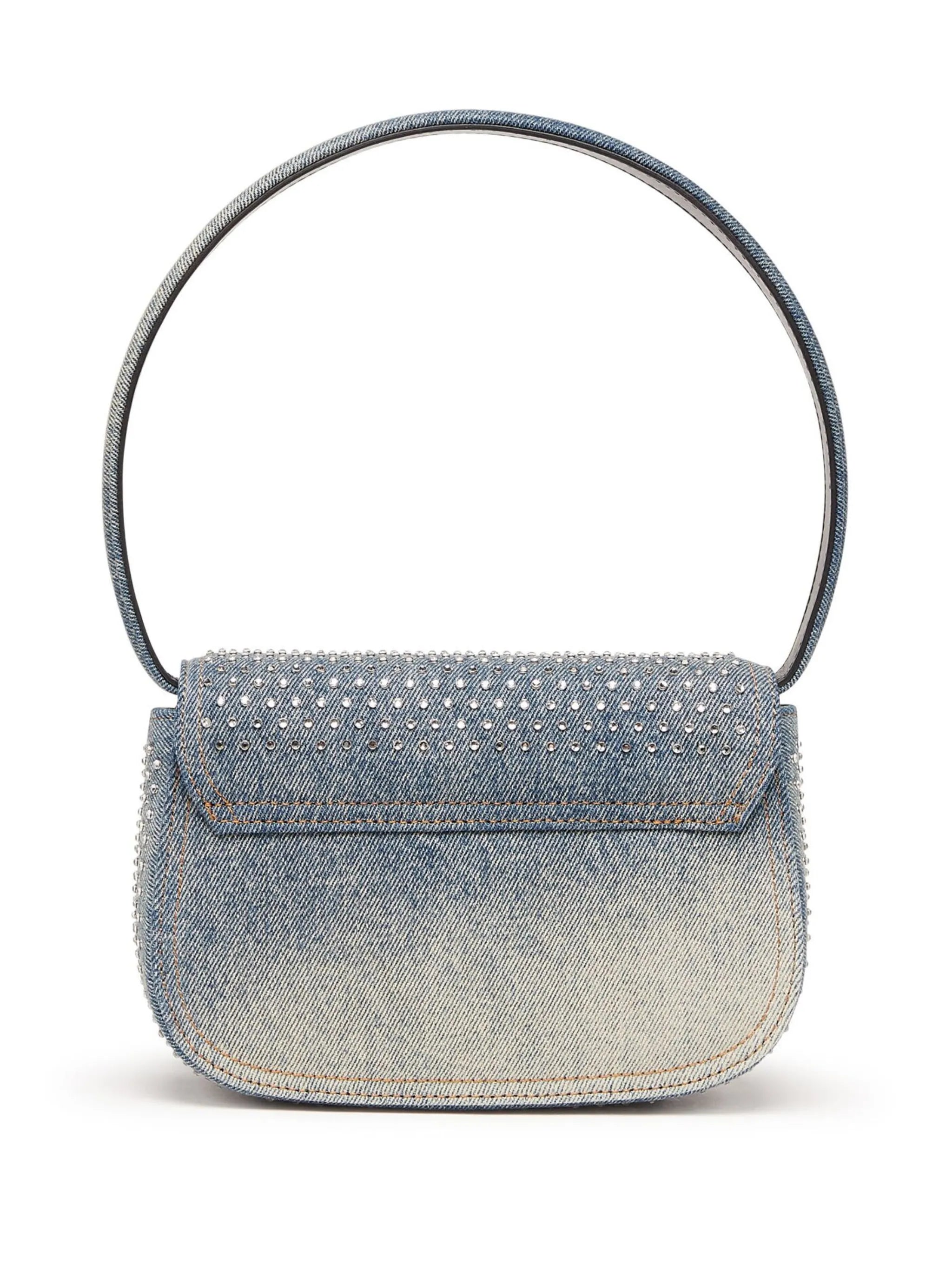 1DR denim shoulder bag