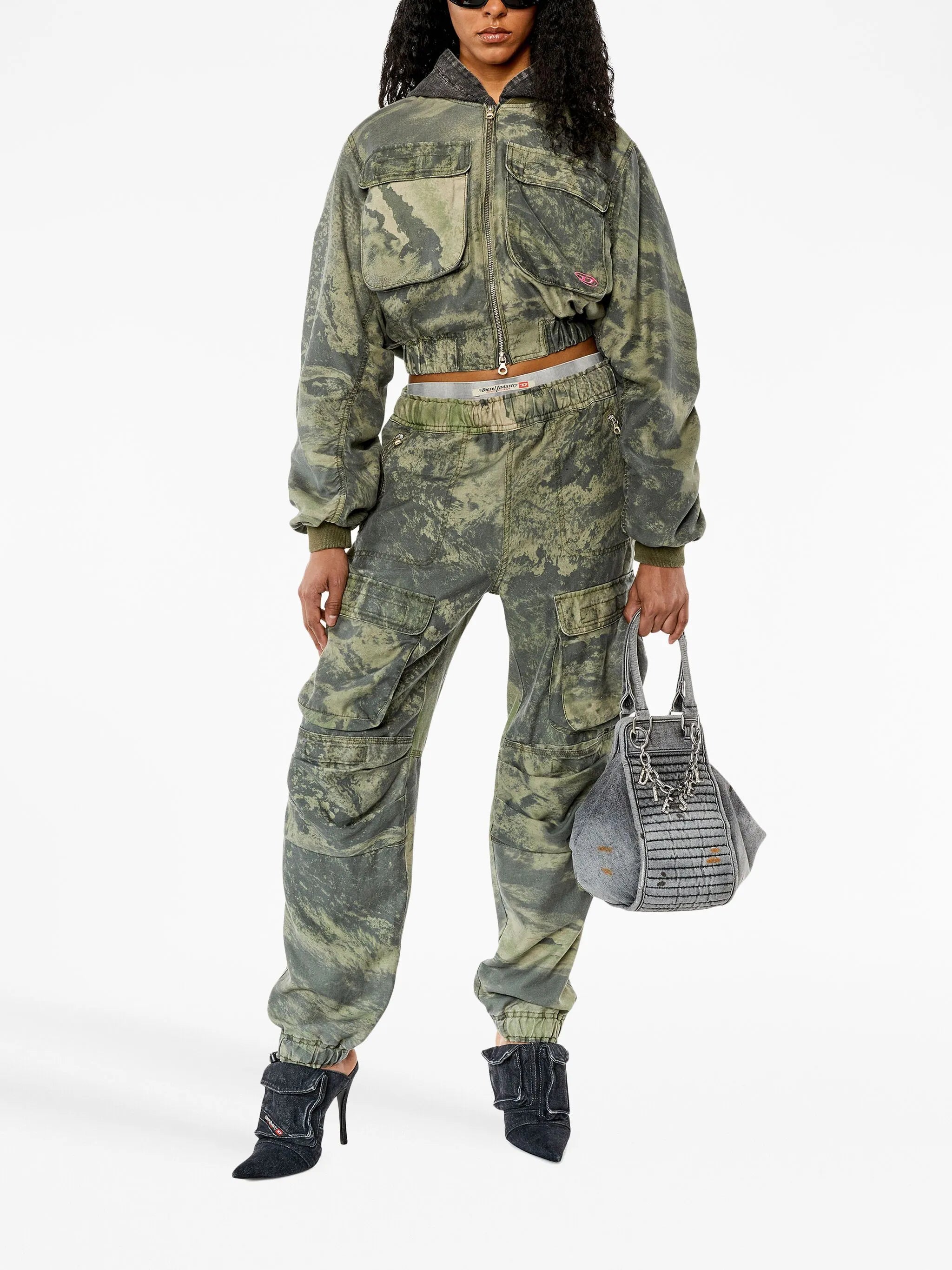 P-Mirt-Cmf washed cargo trousers