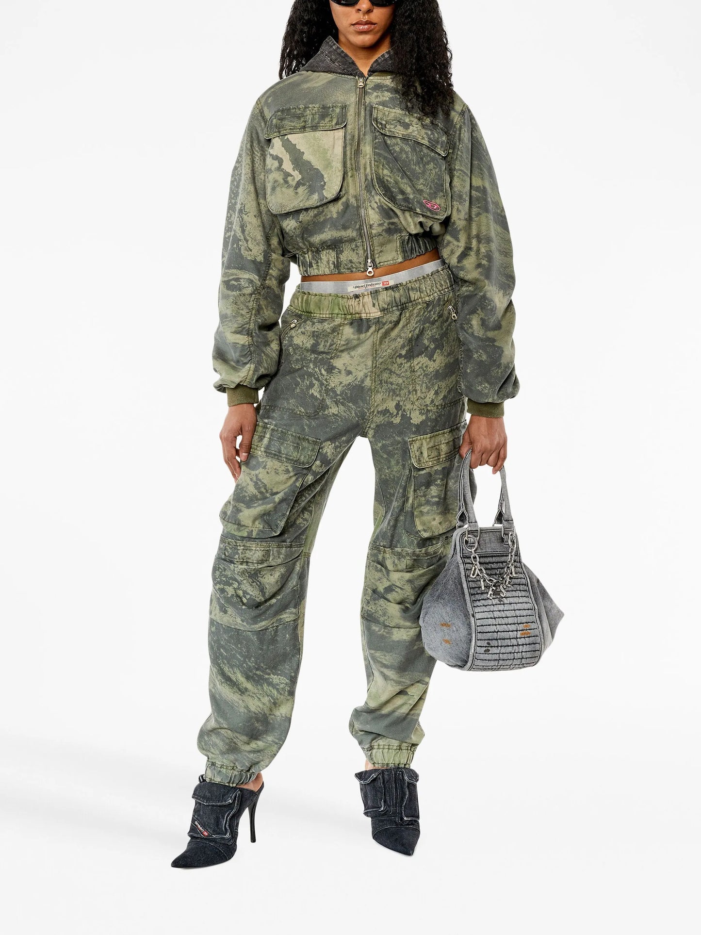 P-Mirt-Cmf washed cargo trousers