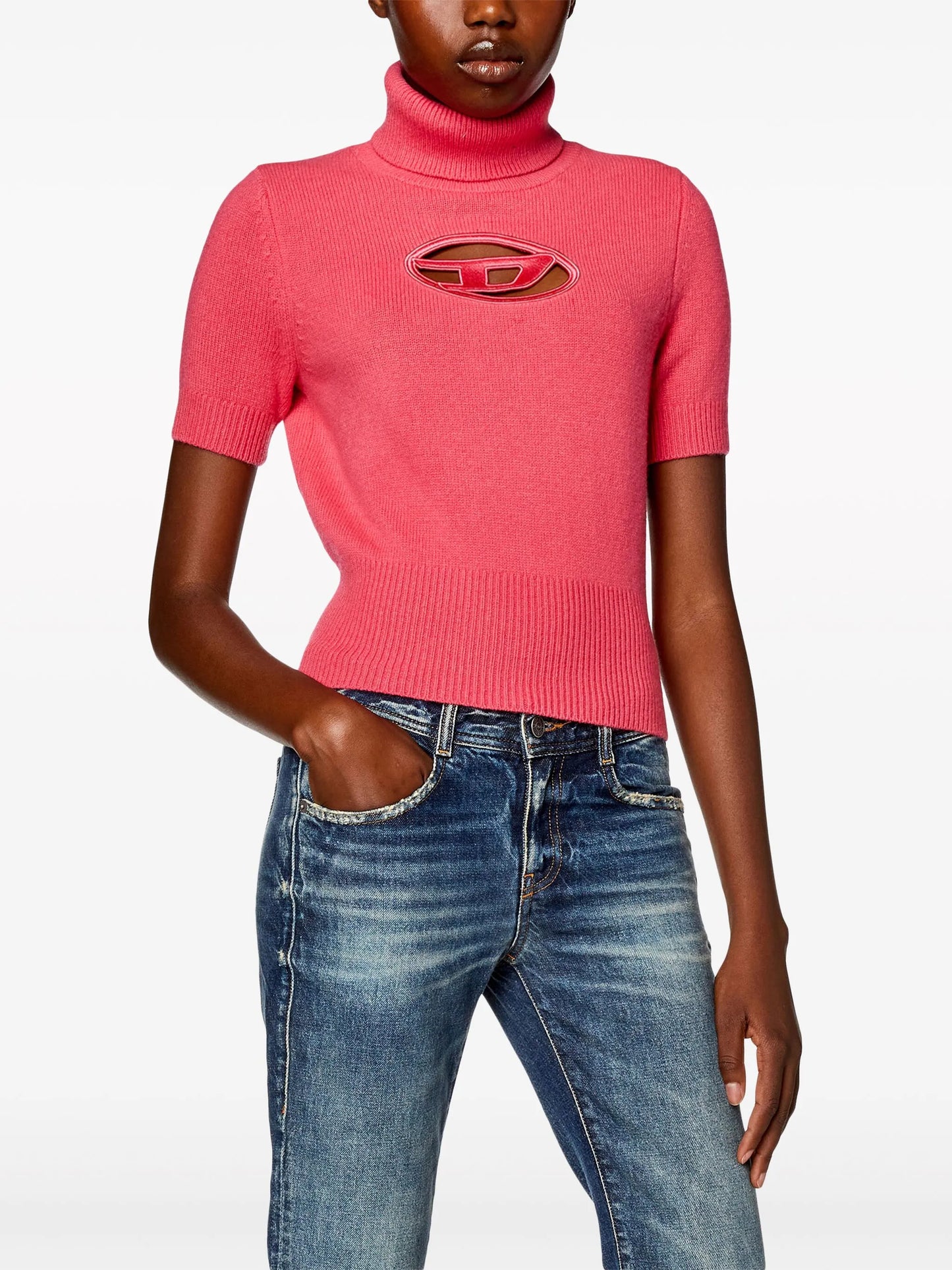 M-Argaret logo-embroidered jumper