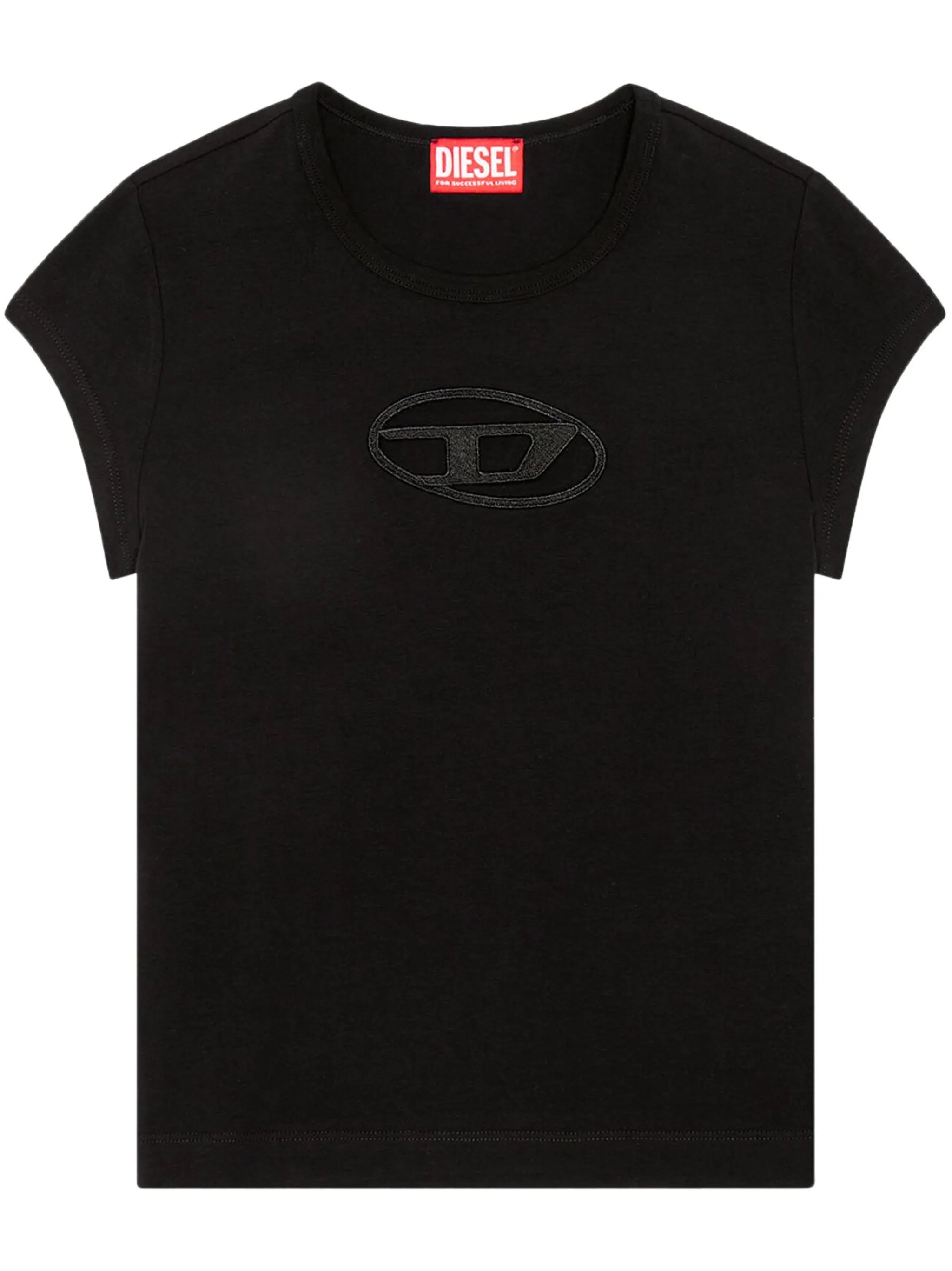 T-Angie cut-out logo T-shirt