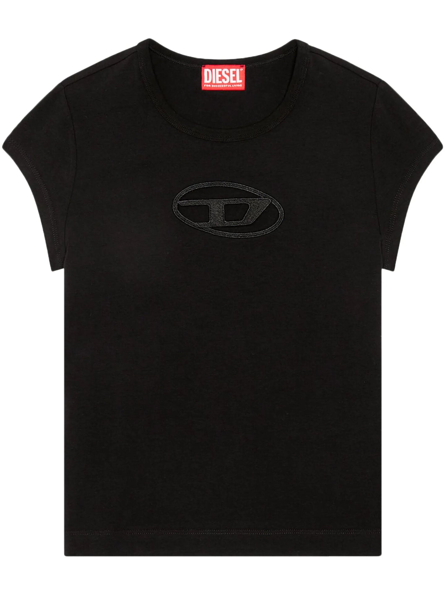 T-Angie cut-out logo T-shirt