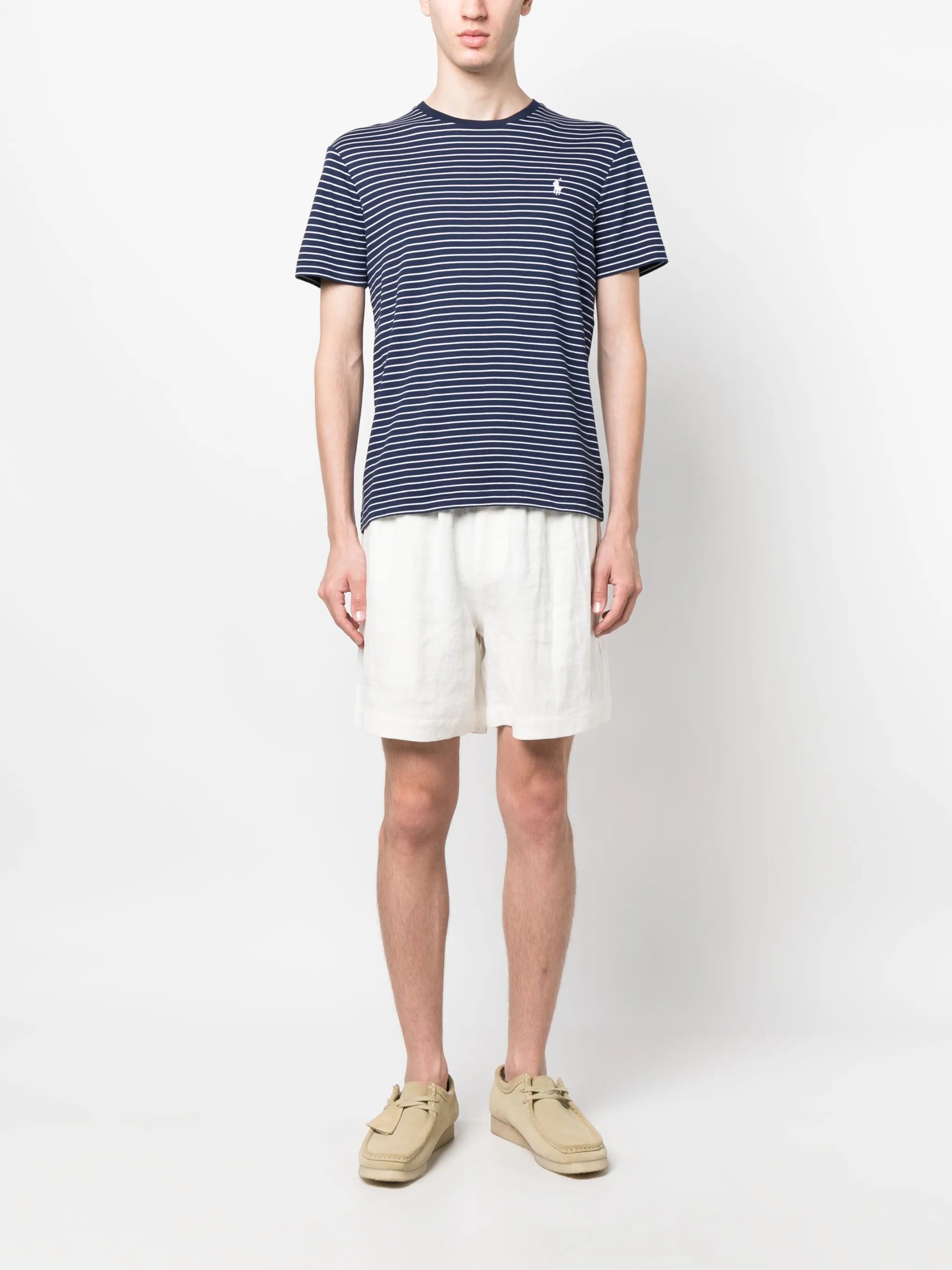striped cotton T-shirt