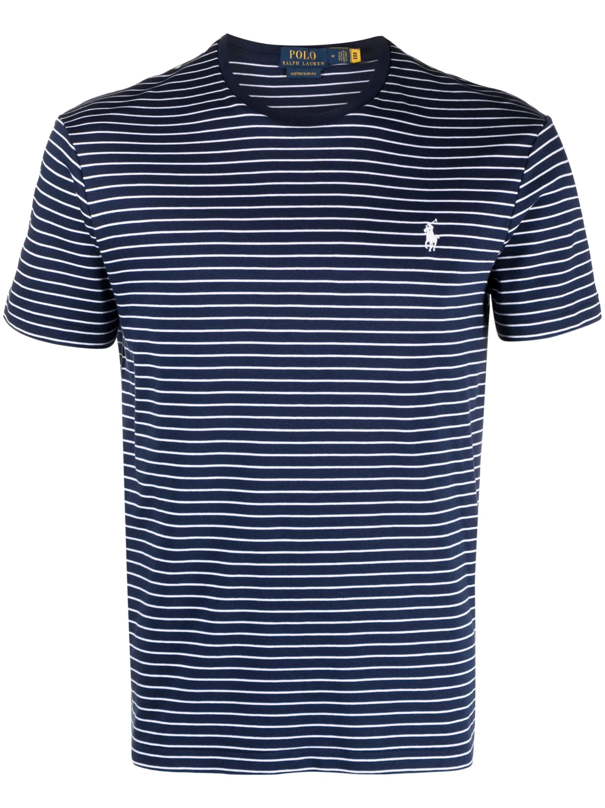 striped cotton T-shirt