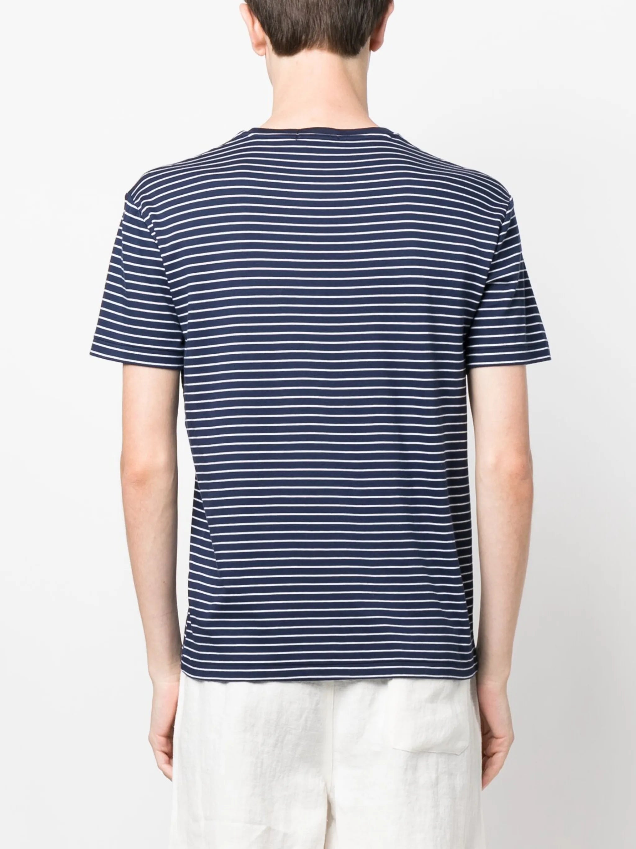 striped cotton T-shirt