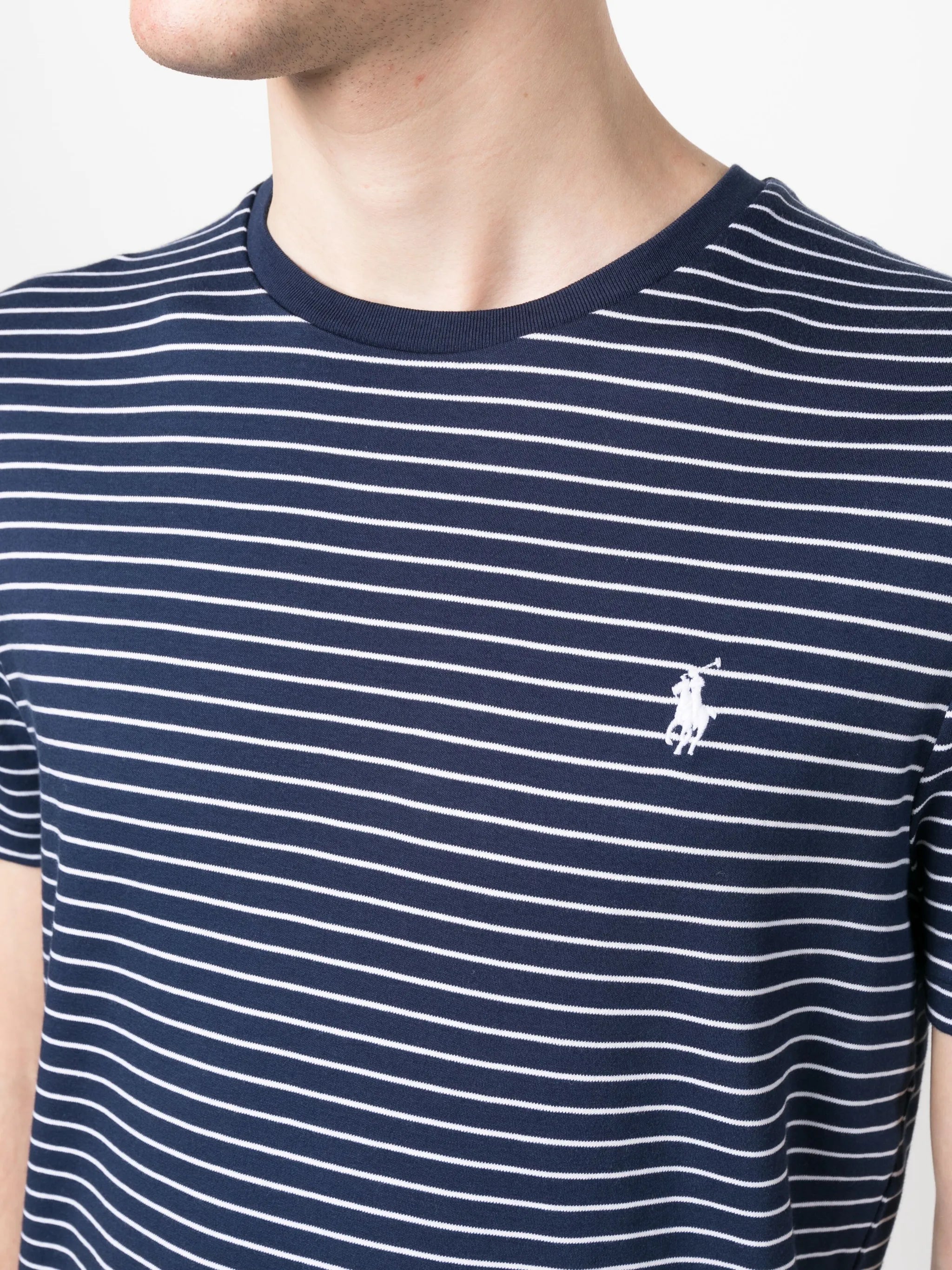 striped cotton T-shirt