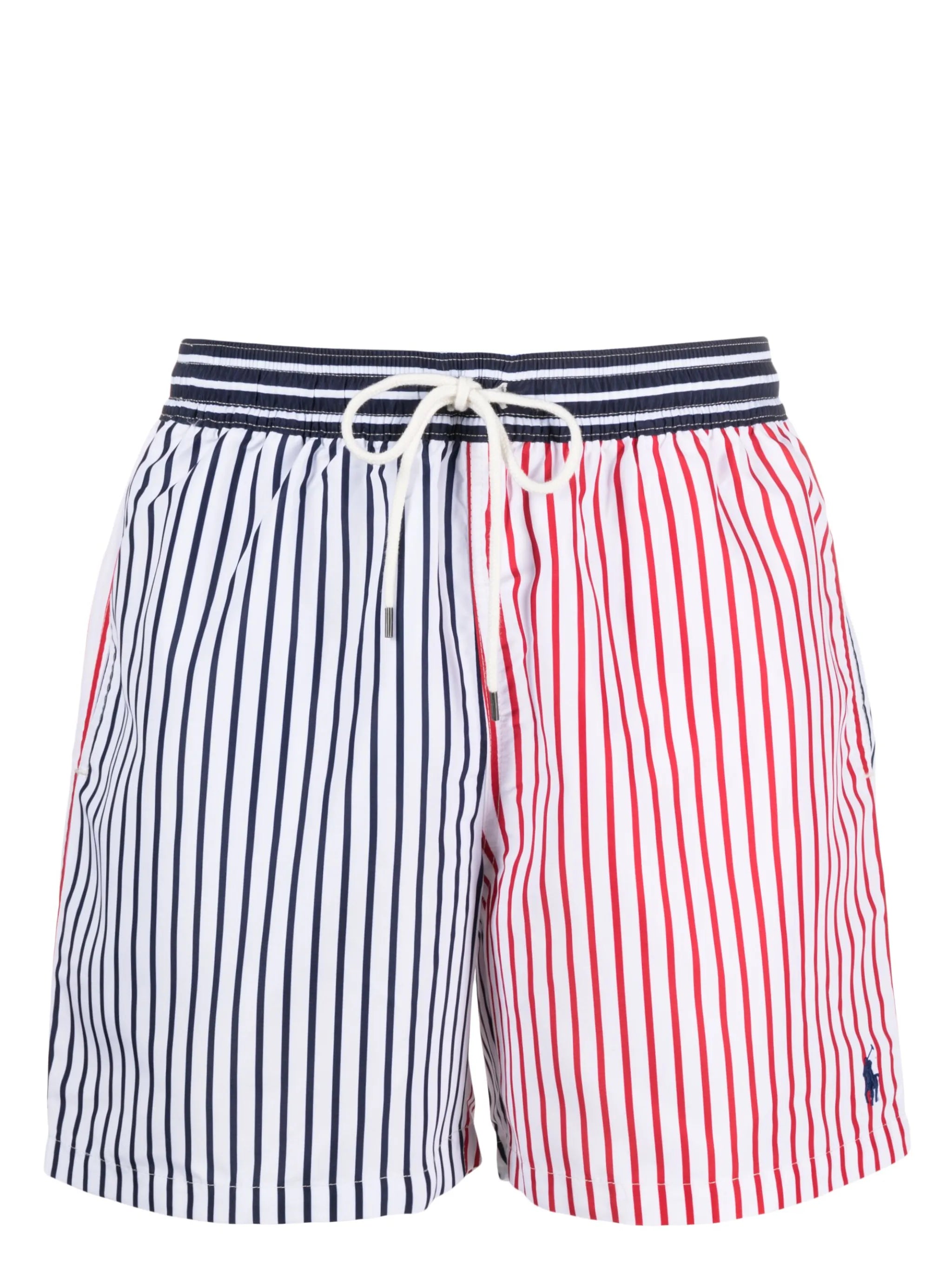 Polo Pony striped swim shorts