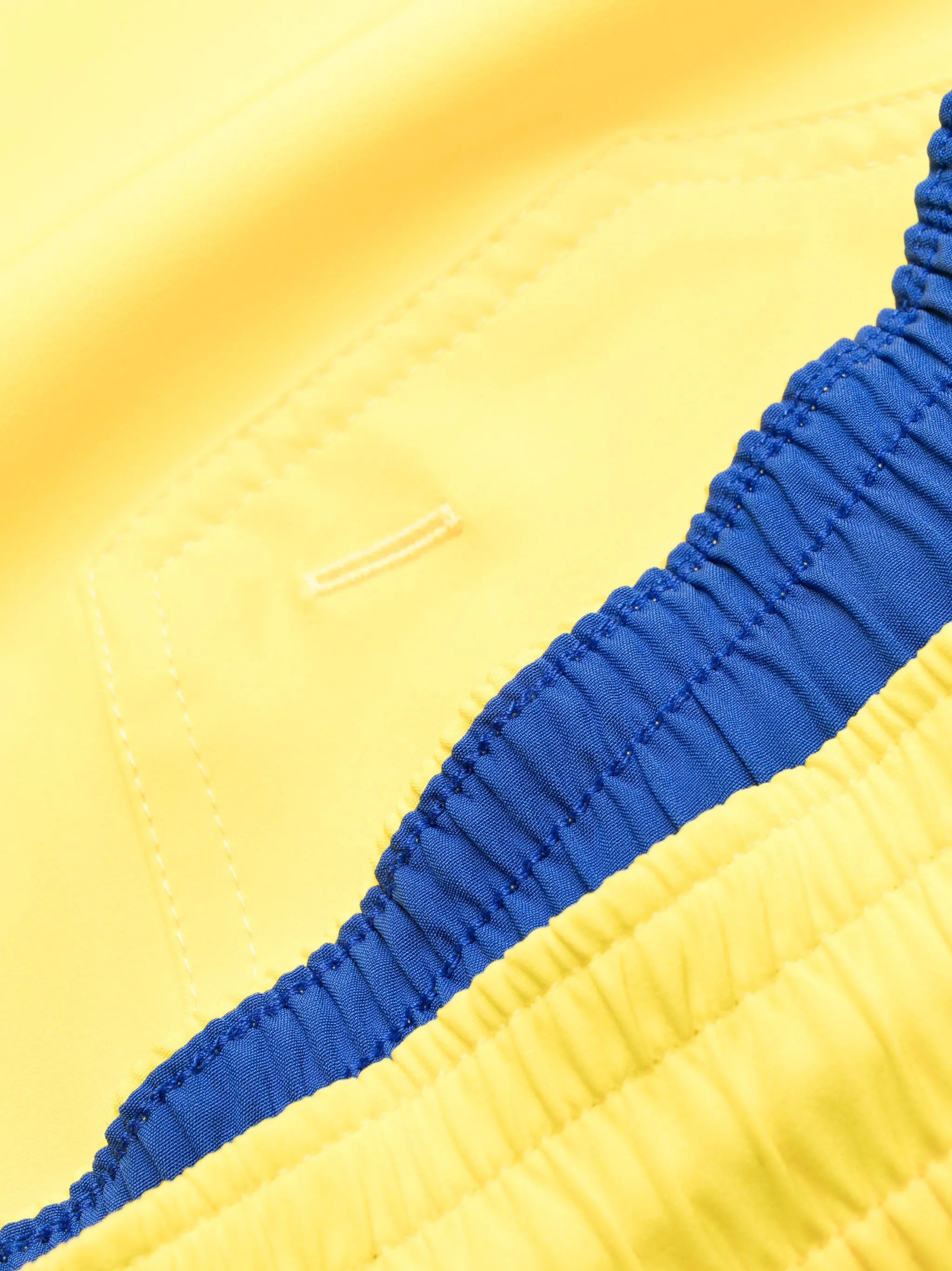 logo-patch drawstring swim shorts