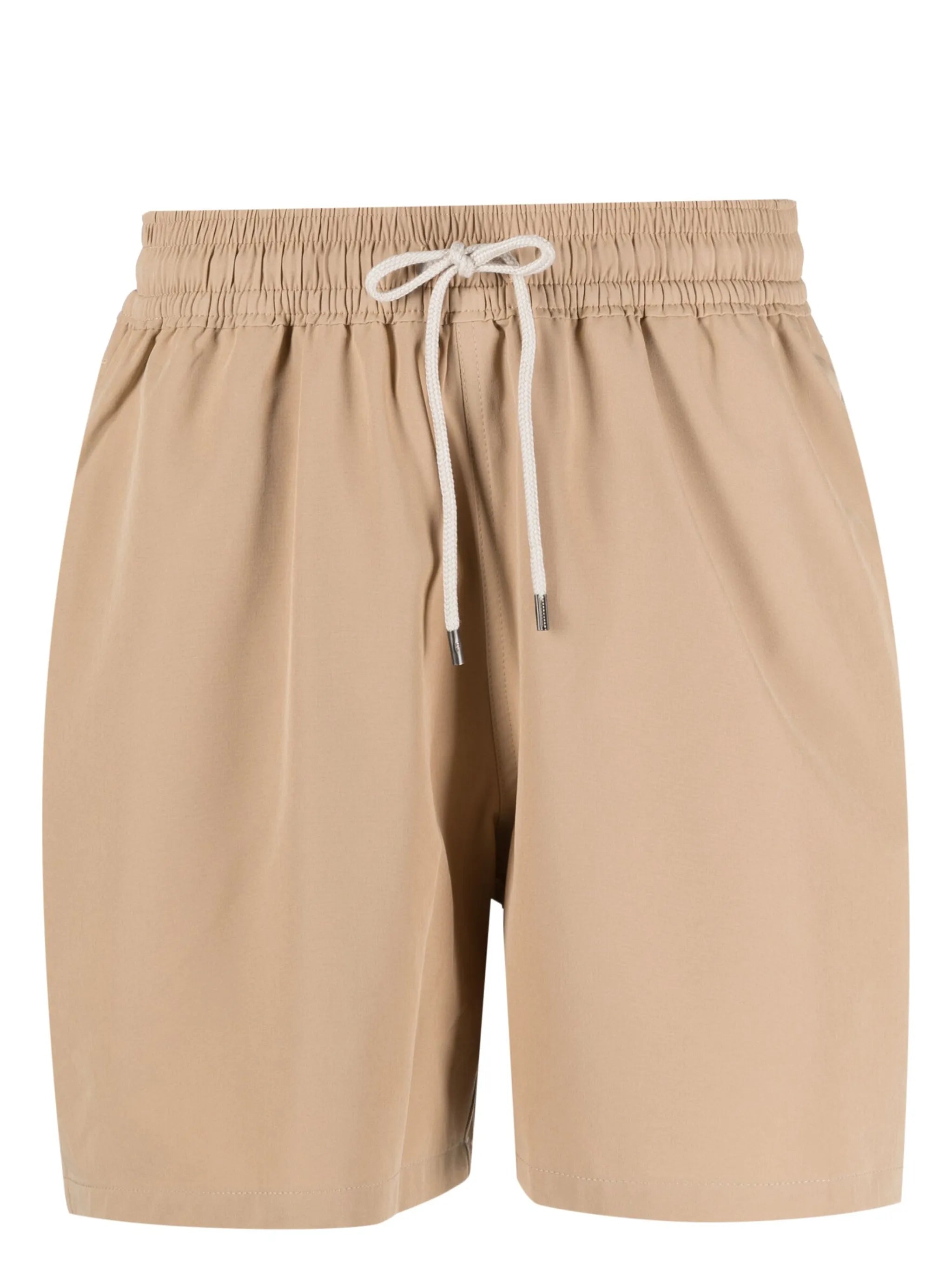 logo-patch drawstring swim shorts