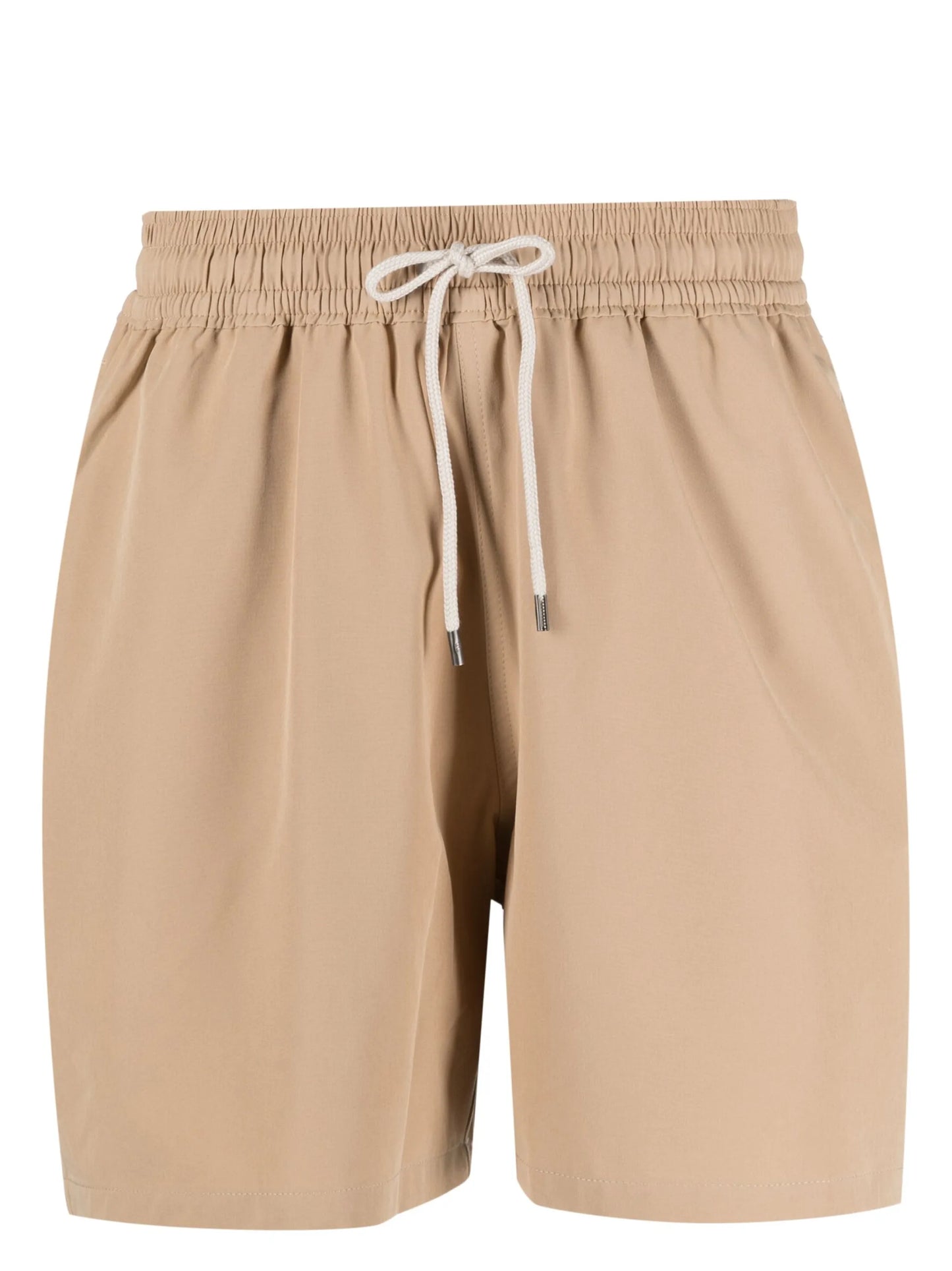 logo-patch drawstring swim shorts