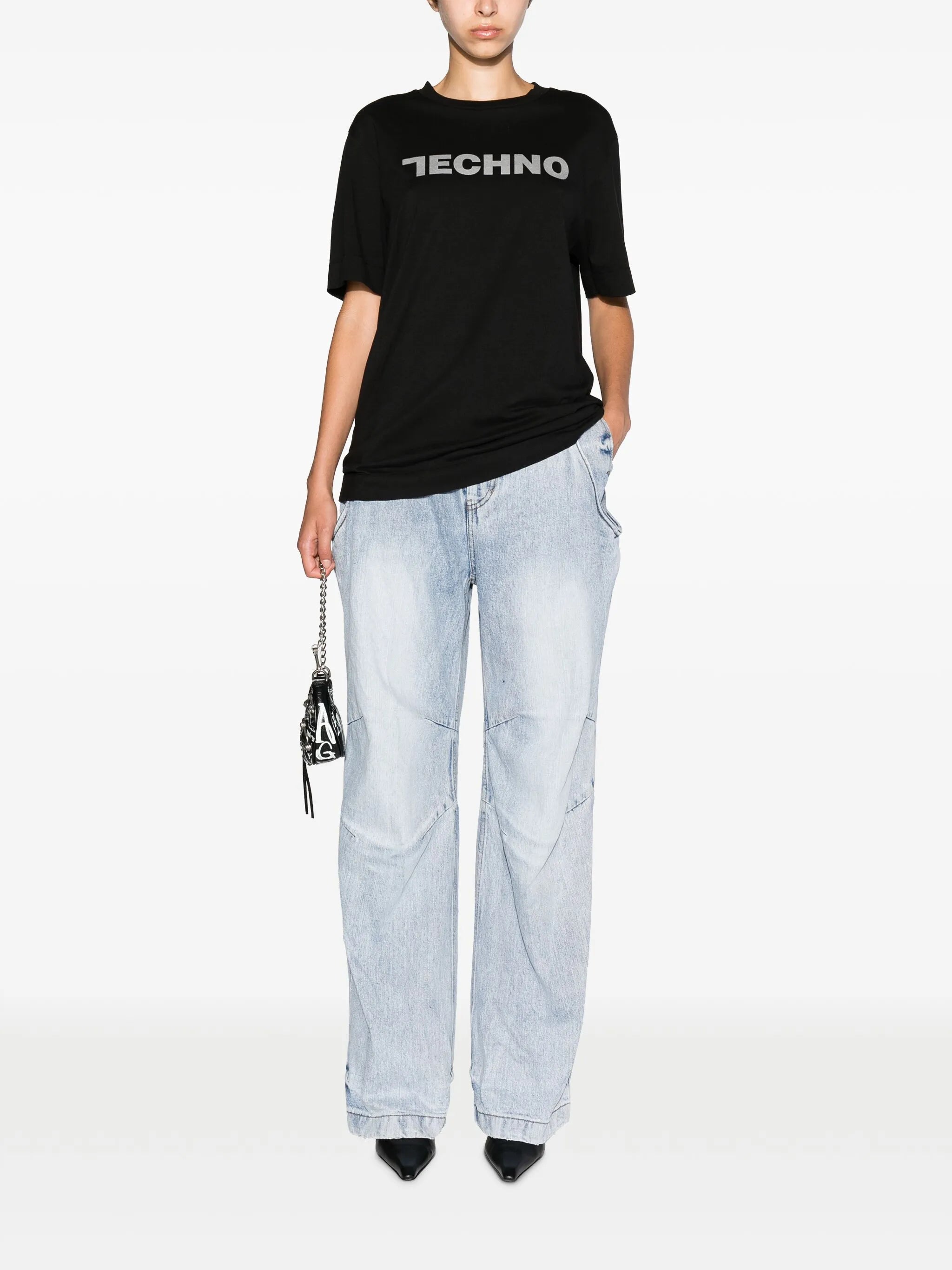 wide-leg jeans