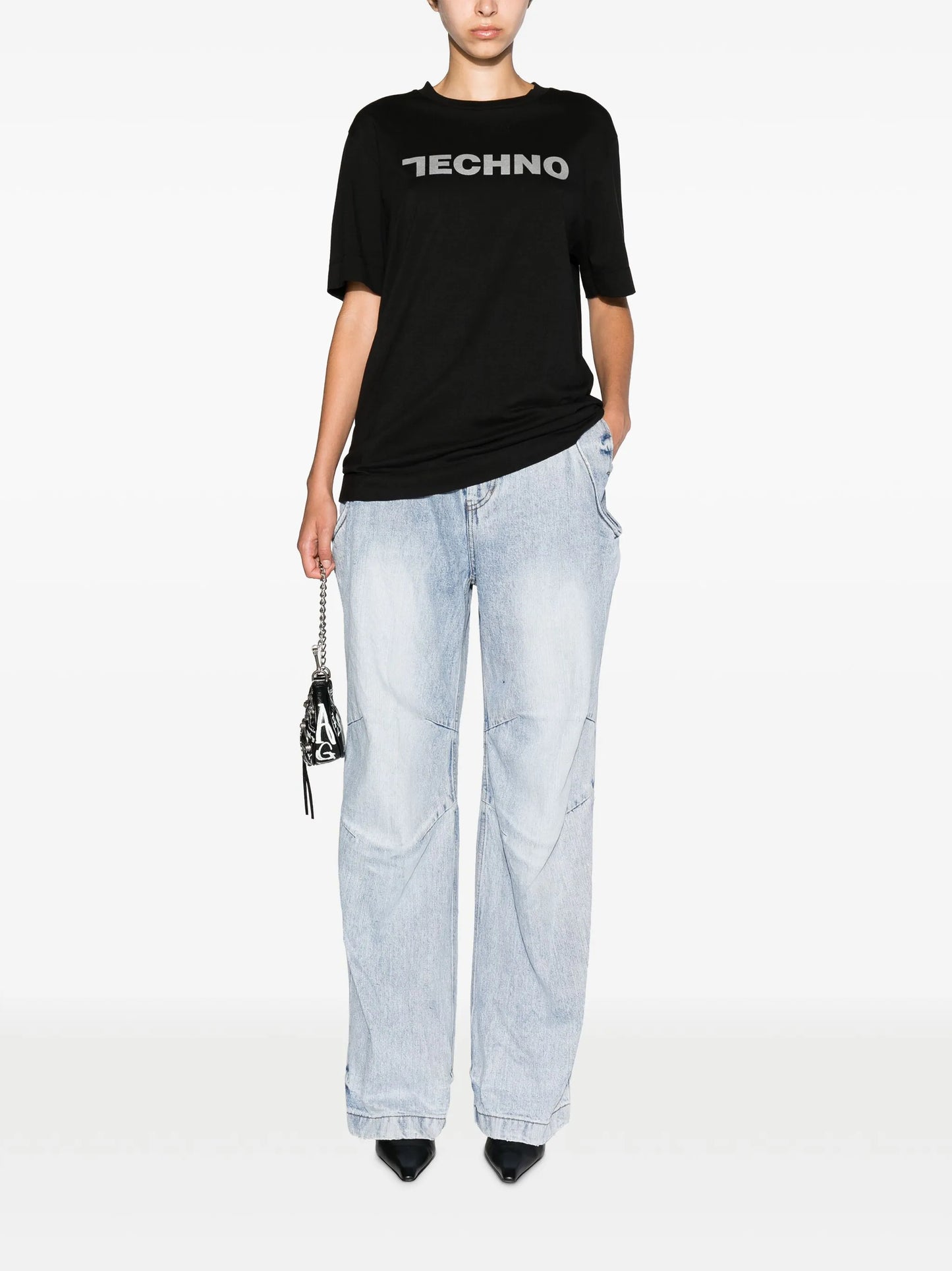 wide-leg jeans