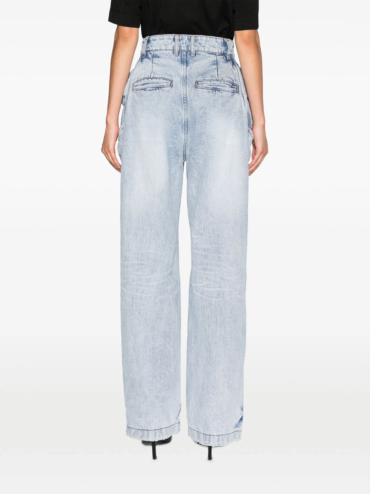 wide-leg jeans