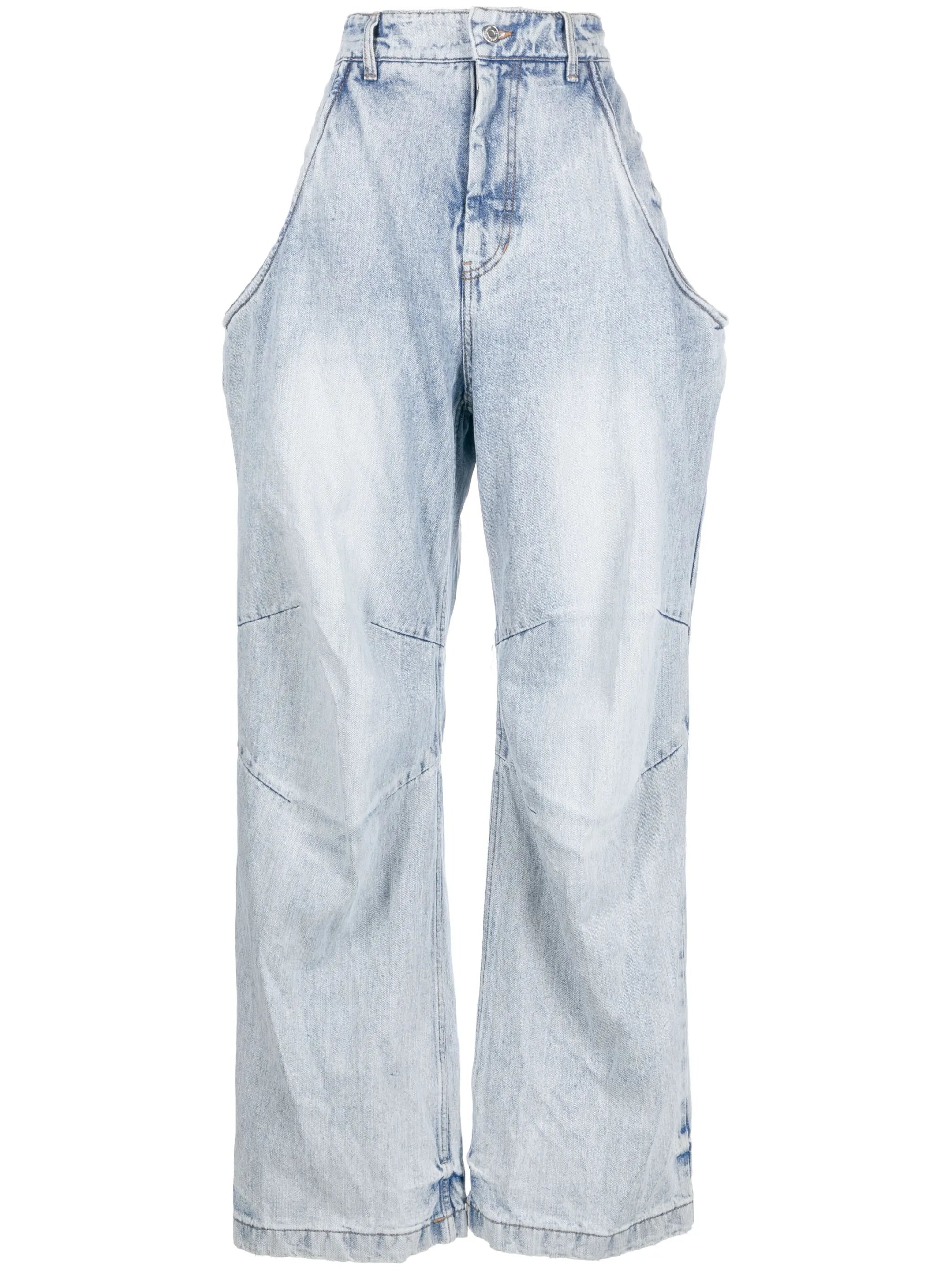 wide-leg jeans