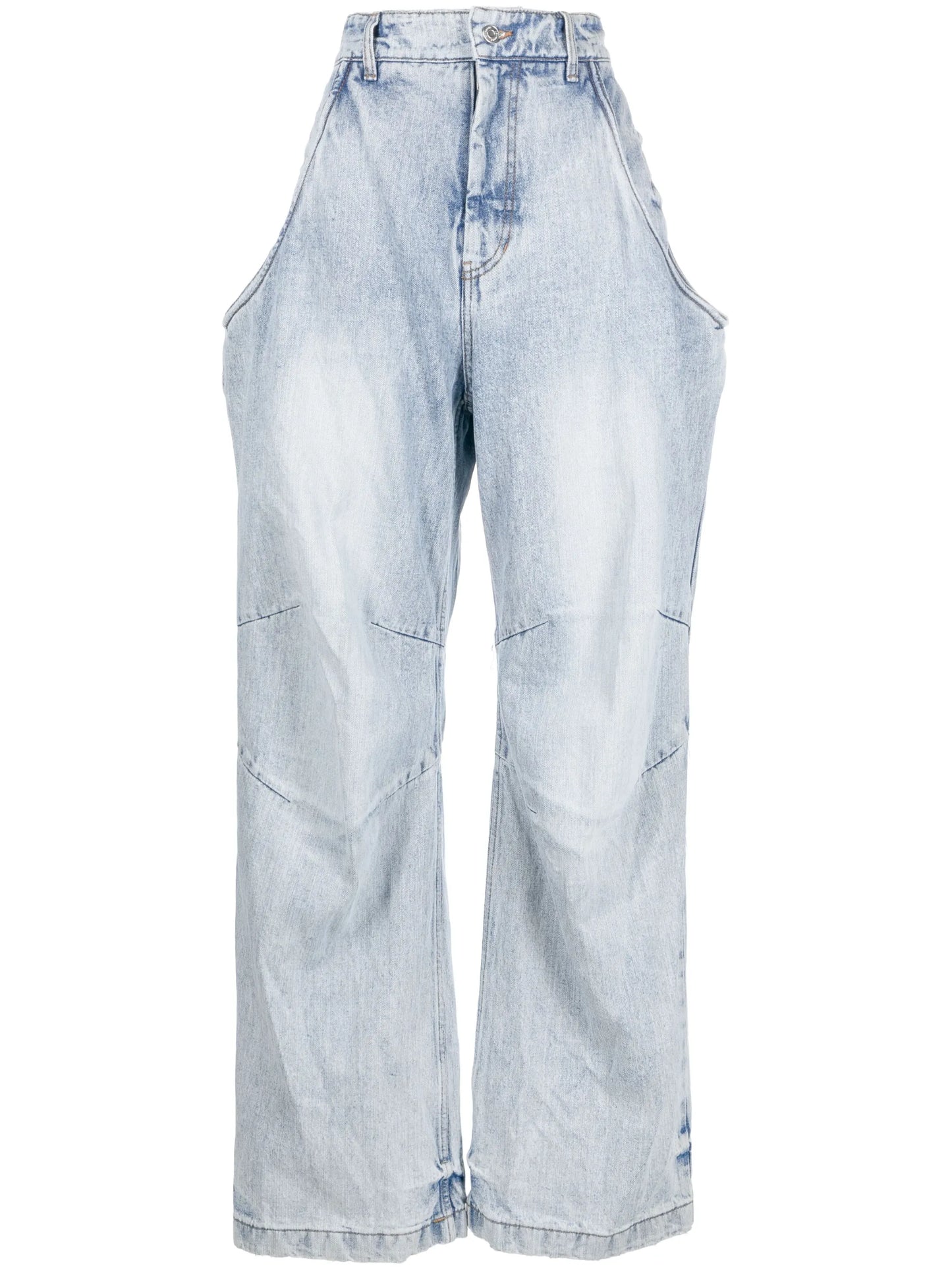 wide-leg jeans