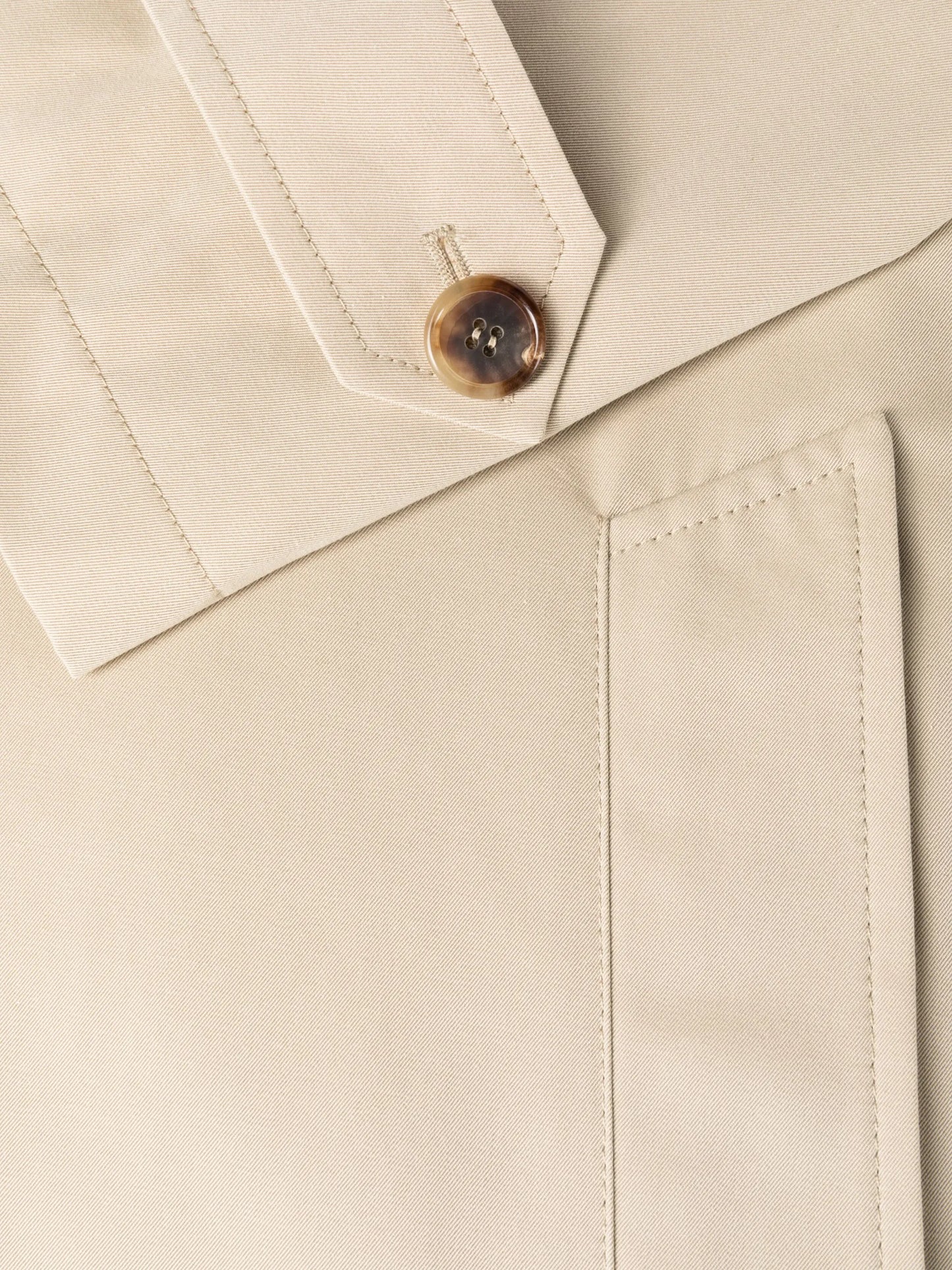 double-breasted trench coat