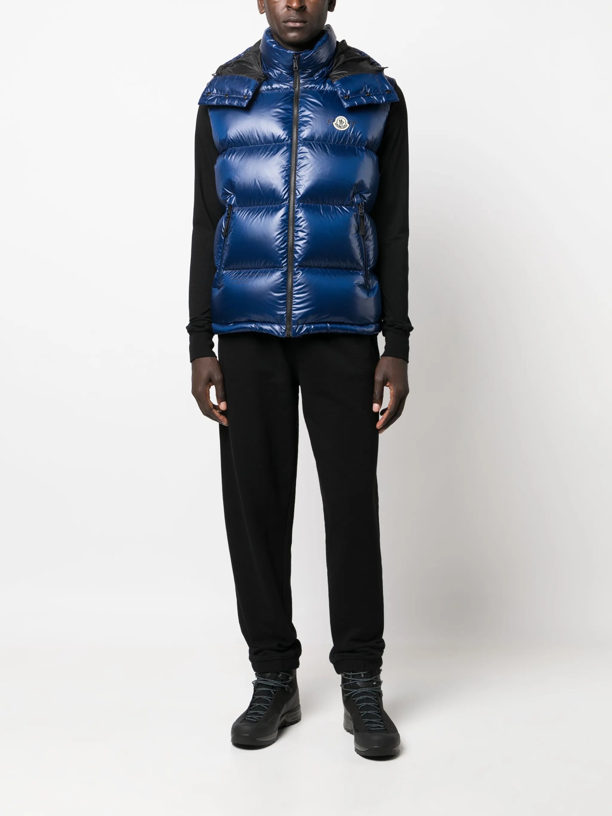 Marsh Down hooded padded gilet
