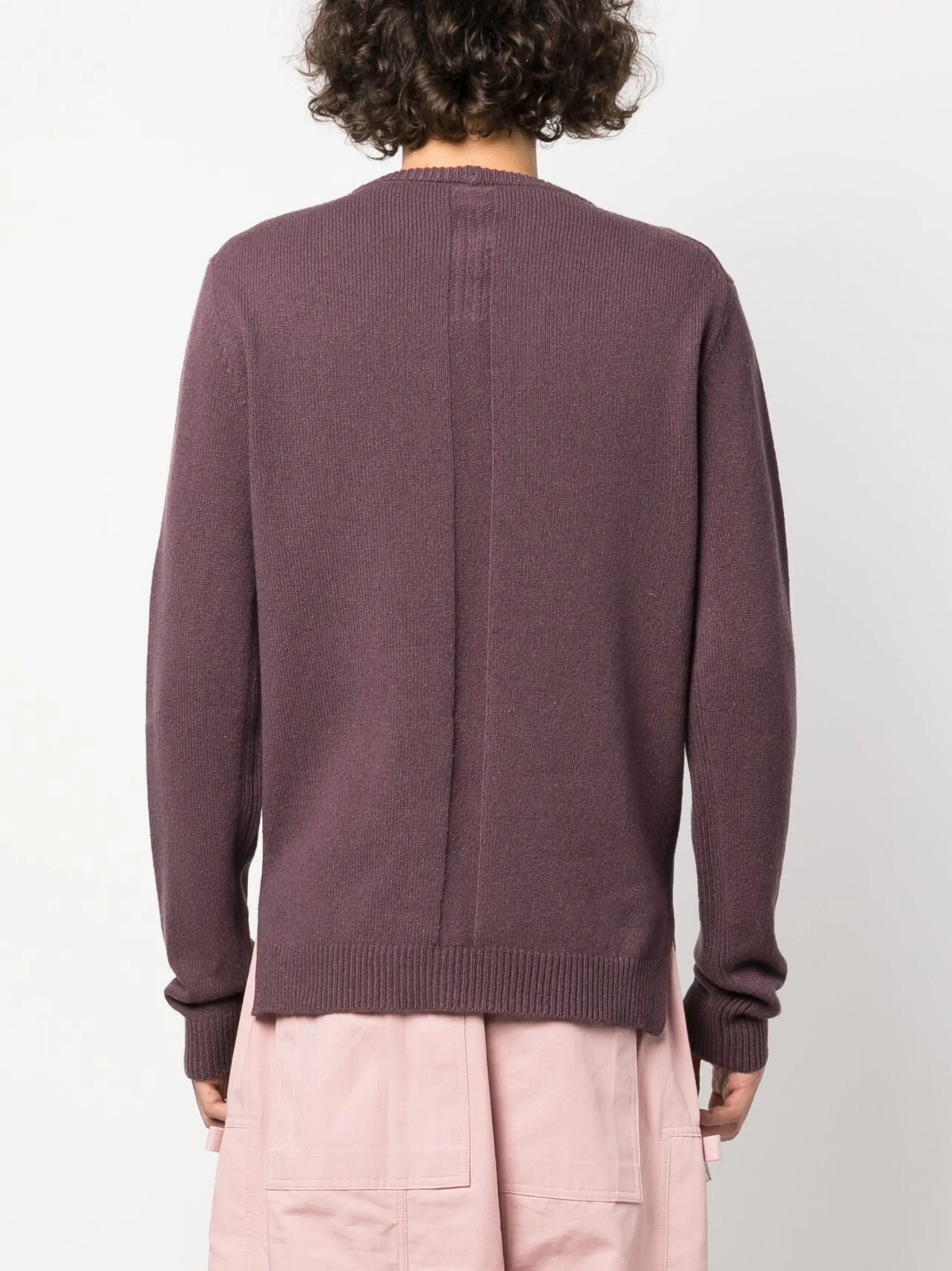 Biker cashmere-blend jumper