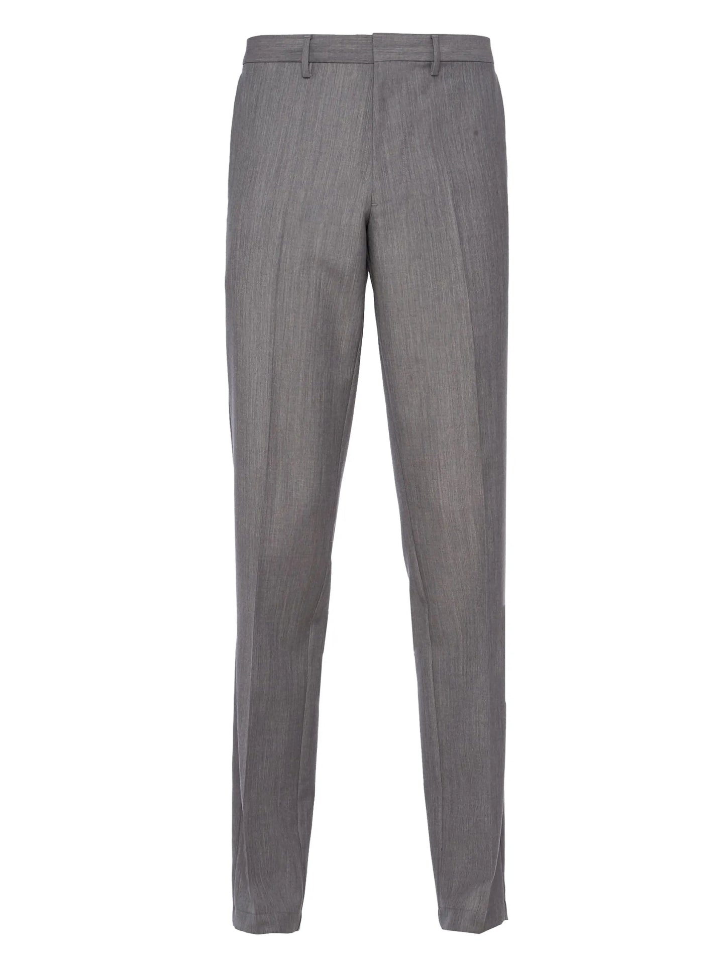 triangle-logo mohair-wool trousers
