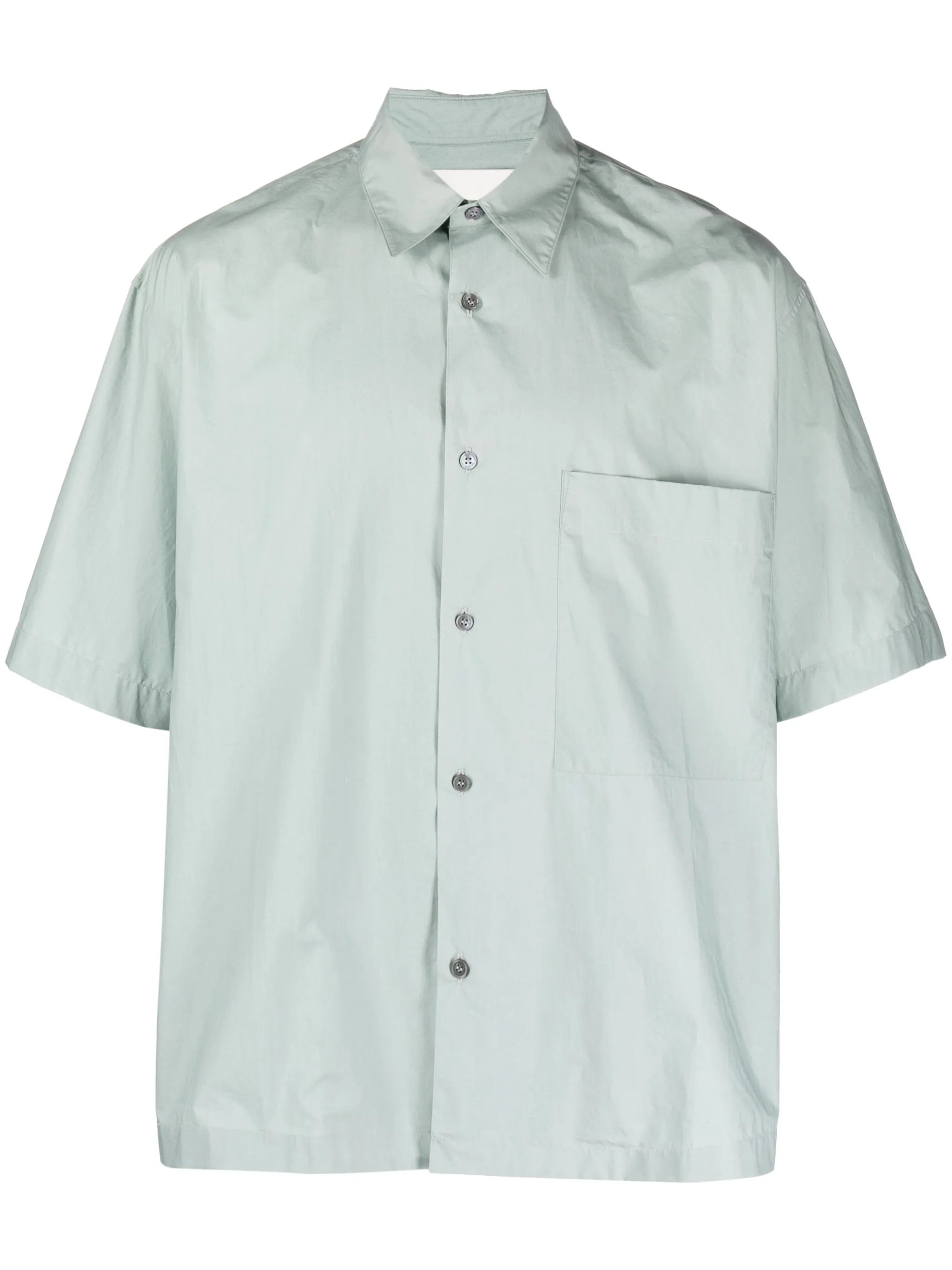 short-sleeve cotton shirt