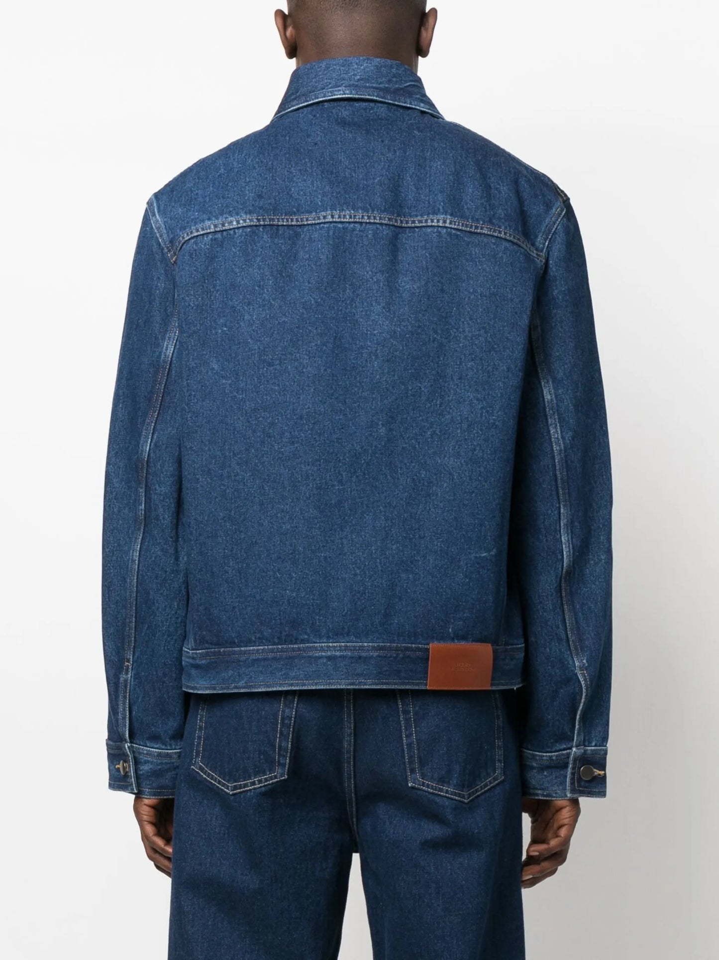 patch-pocket denim jacket