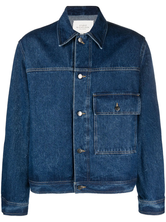 patch-pocket denim jacket