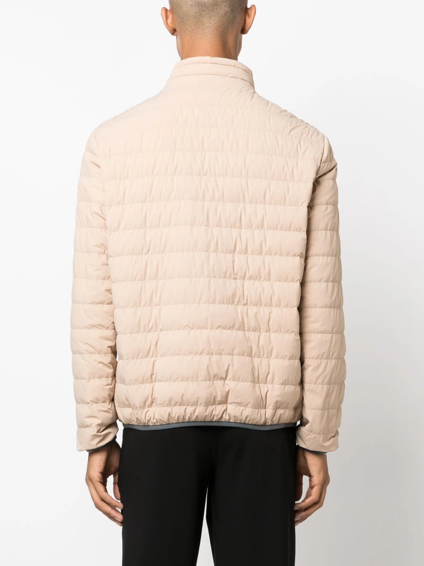 zip-up padded jacket