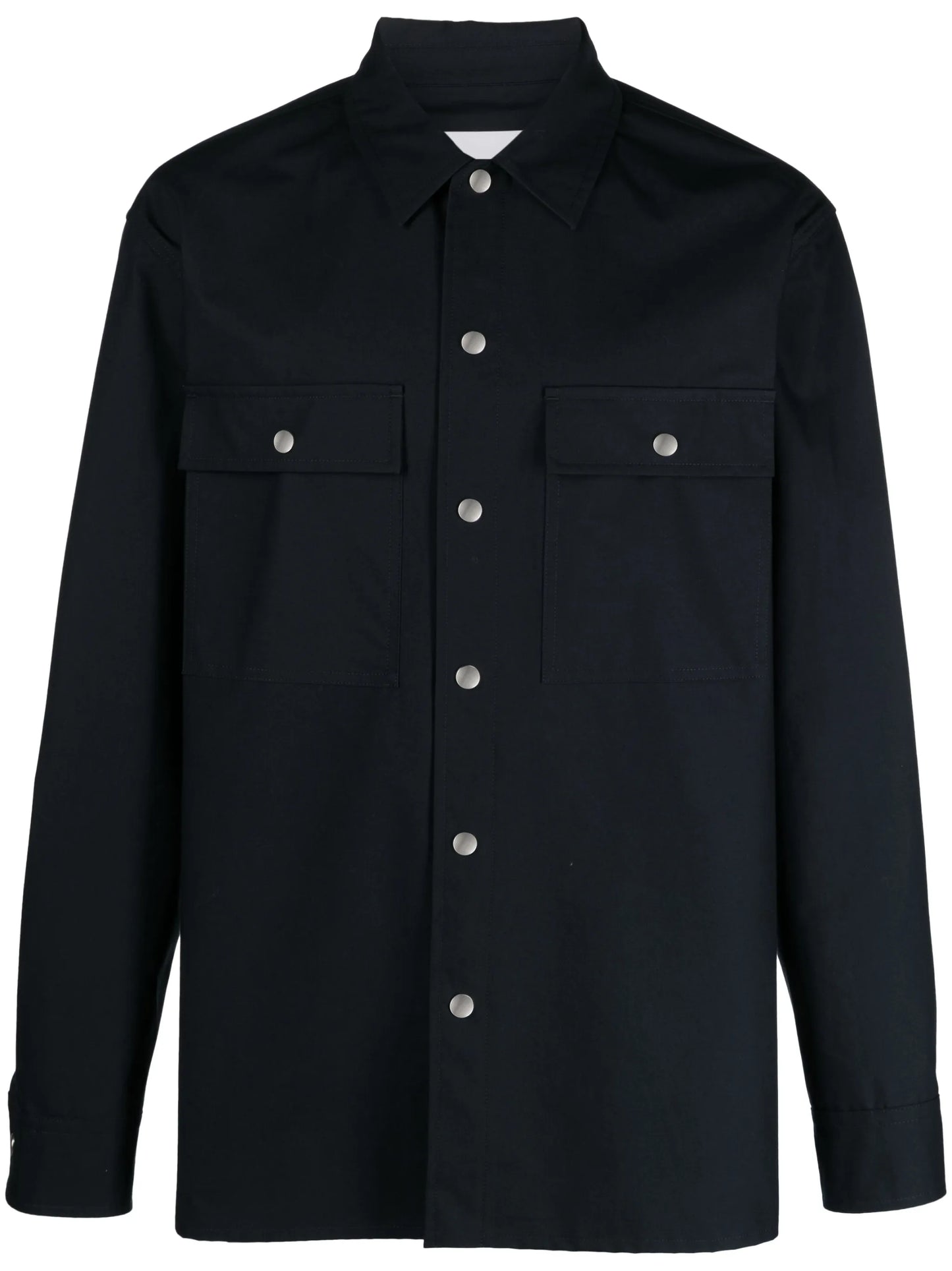 classic-collar cotton shirt