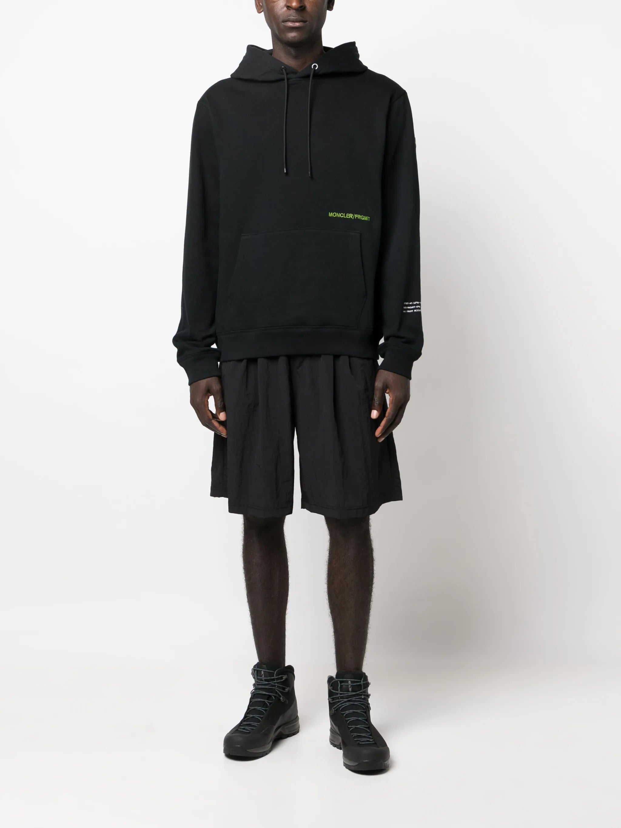 x Fragment cotton hoodie