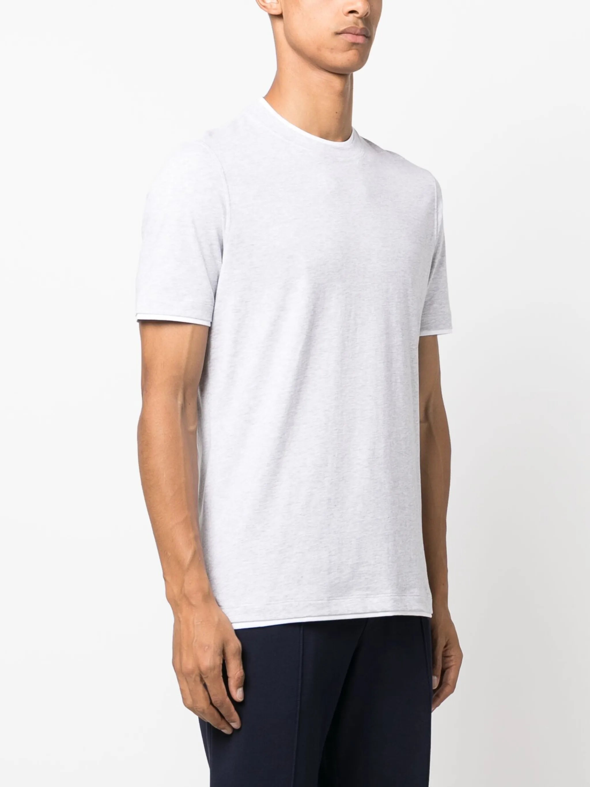 mélange short-sleeve T-shirt