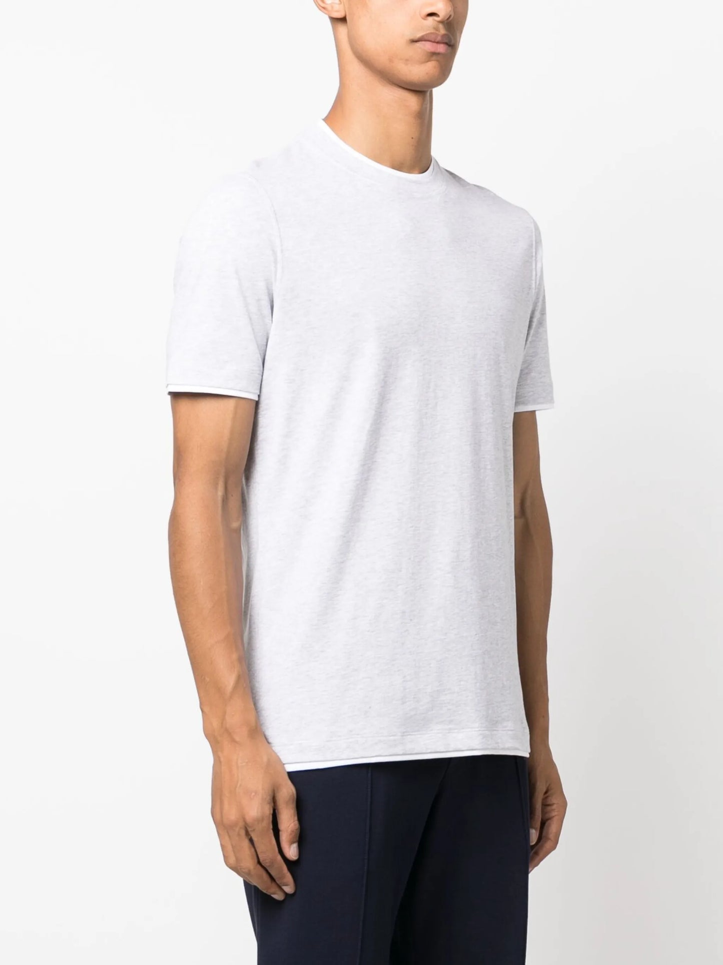 mélange short-sleeve T-shirt