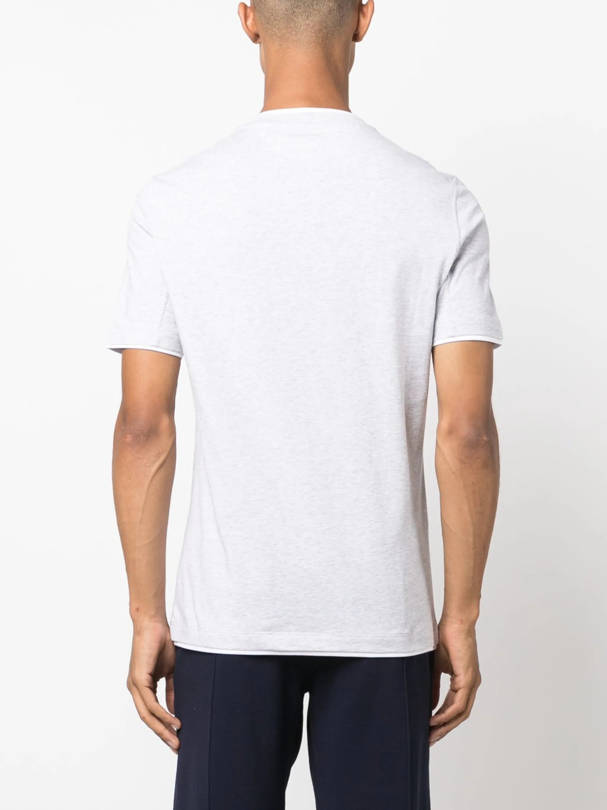 mélange short-sleeve T-shirt
