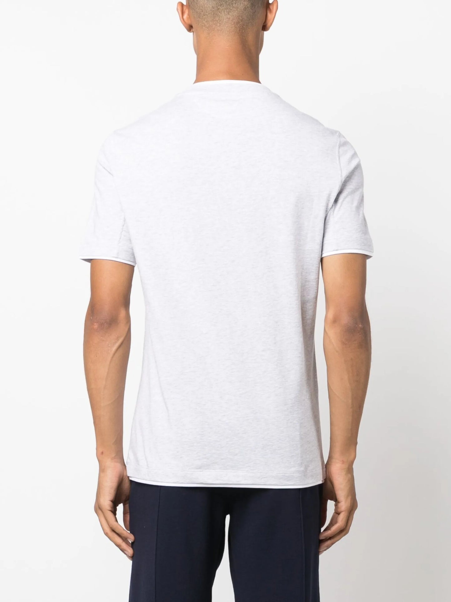 mélange short-sleeve T-shirt