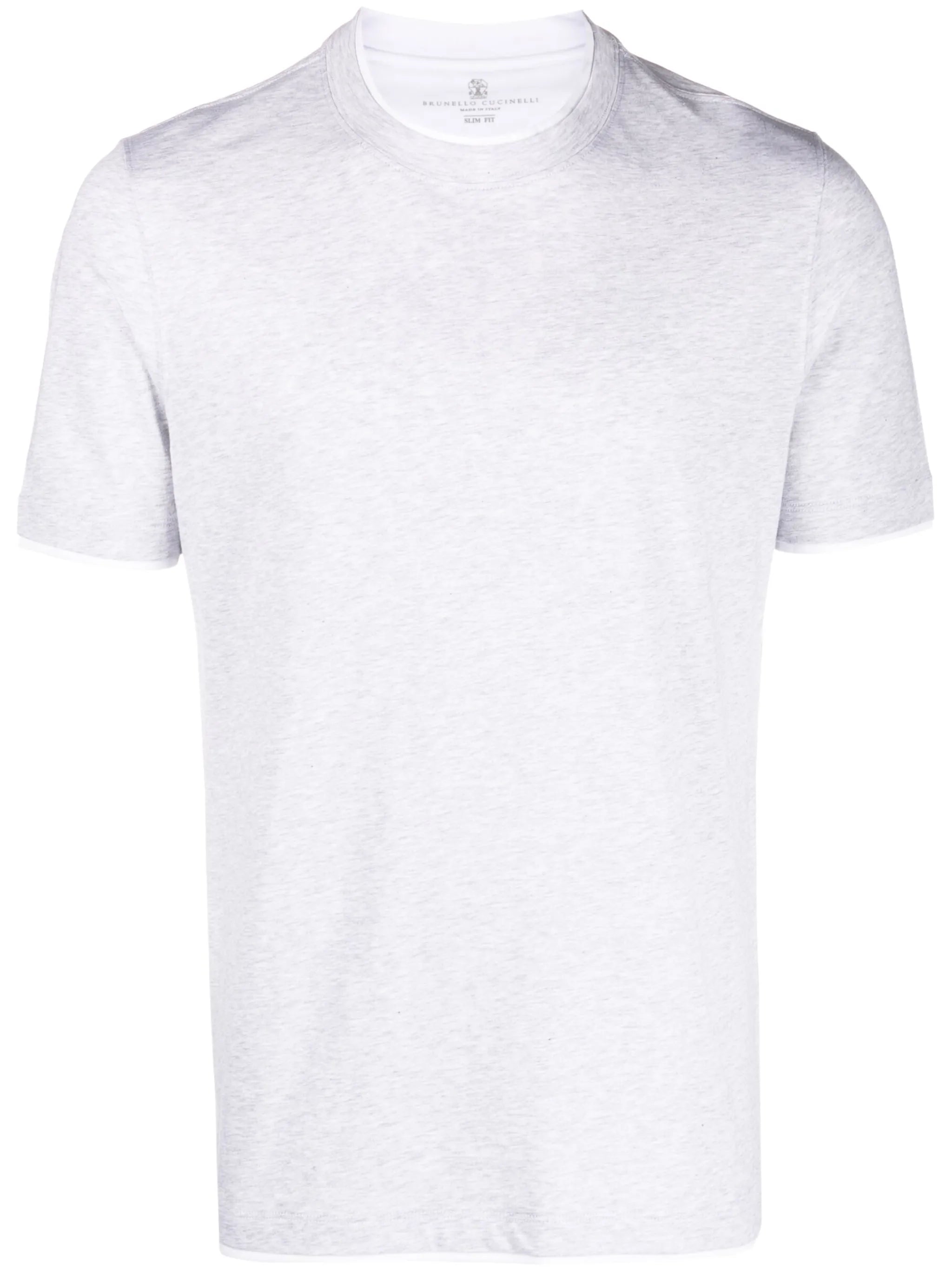 mélange short-sleeve T-shirt